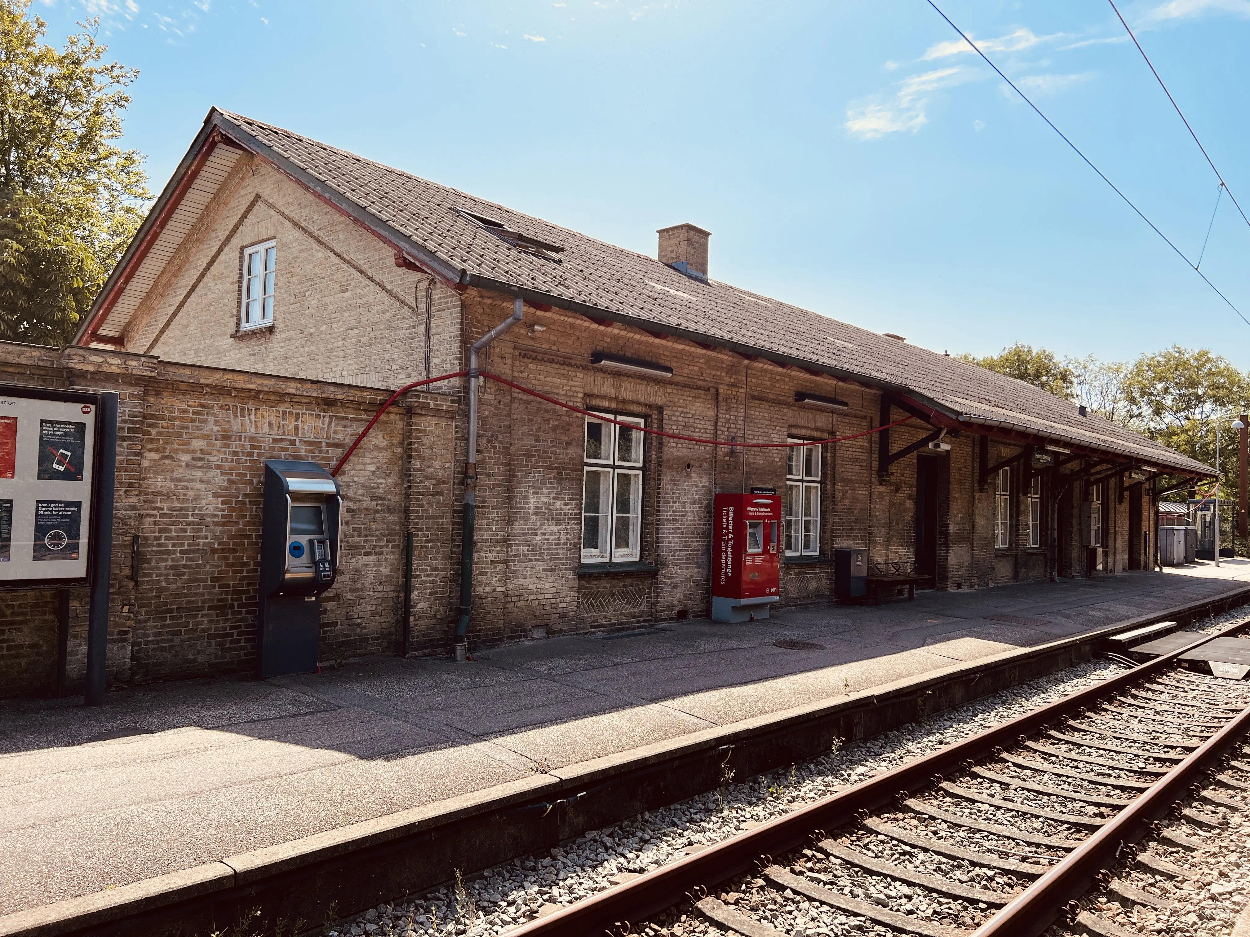 Billede af Holme-Olstrup Station.