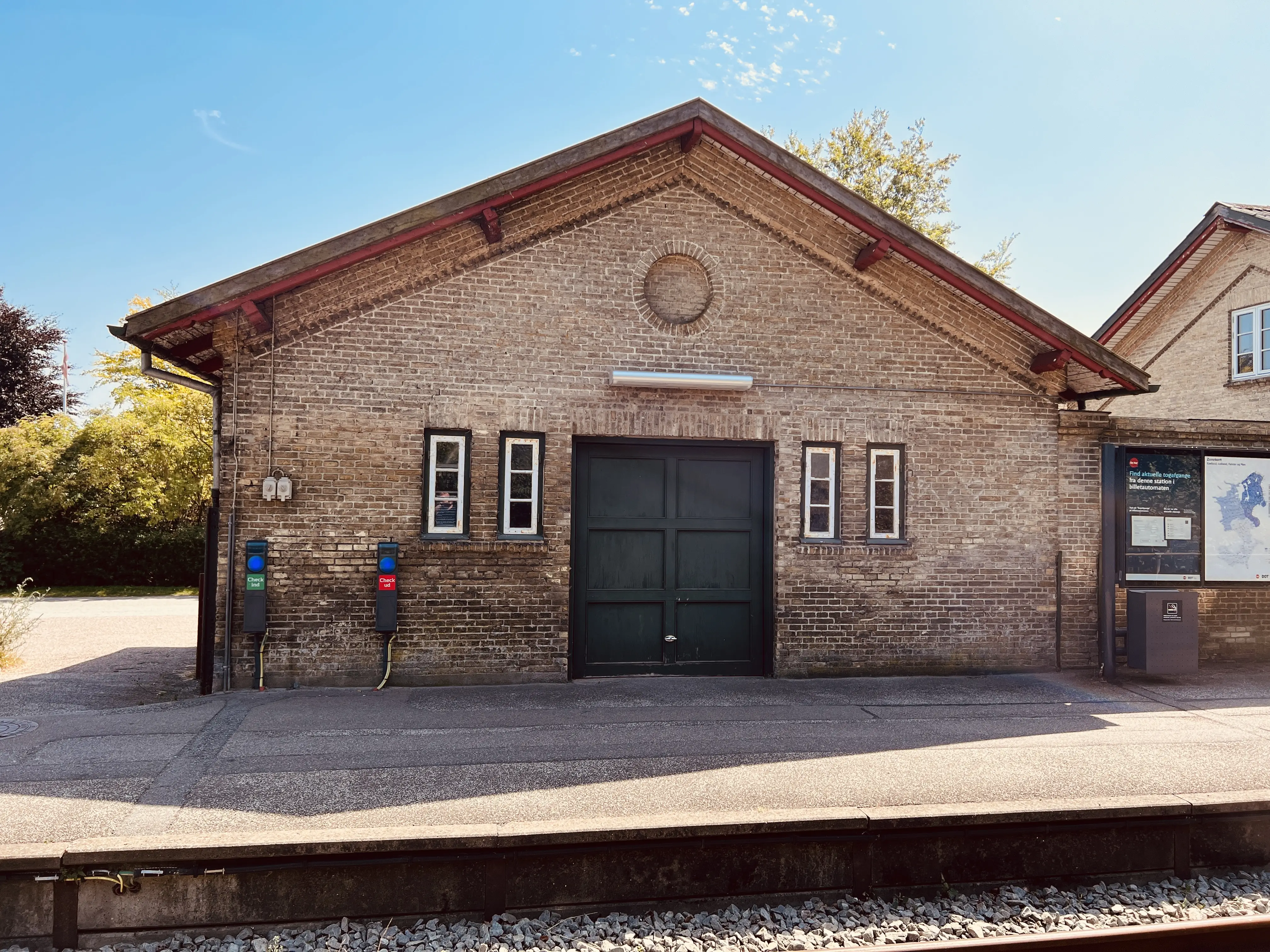 Billede af Holme-Olstrup Station.