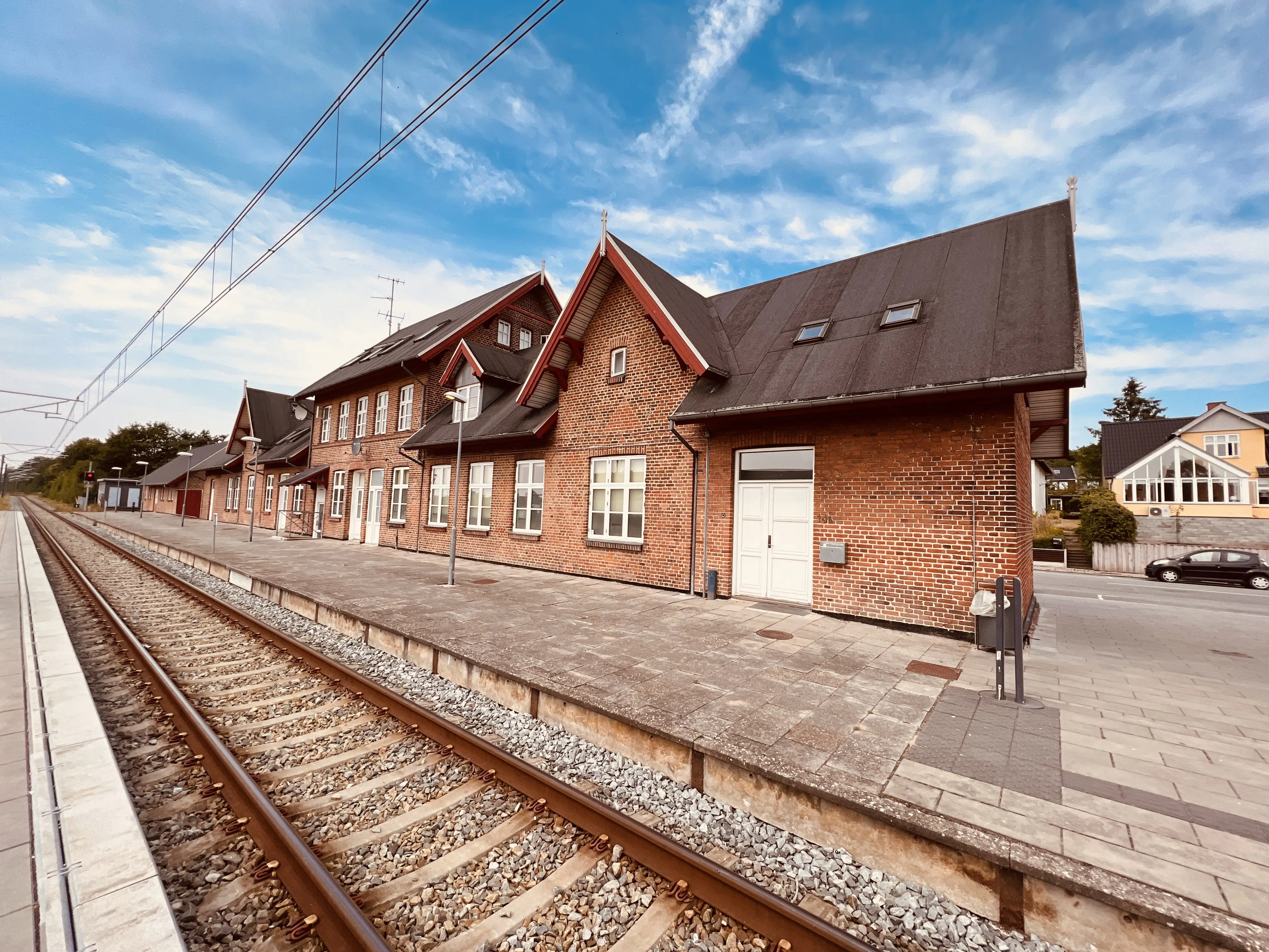 Billede af Ryomgård Letbanestation. Billede af Ryomgård Letbanestation.