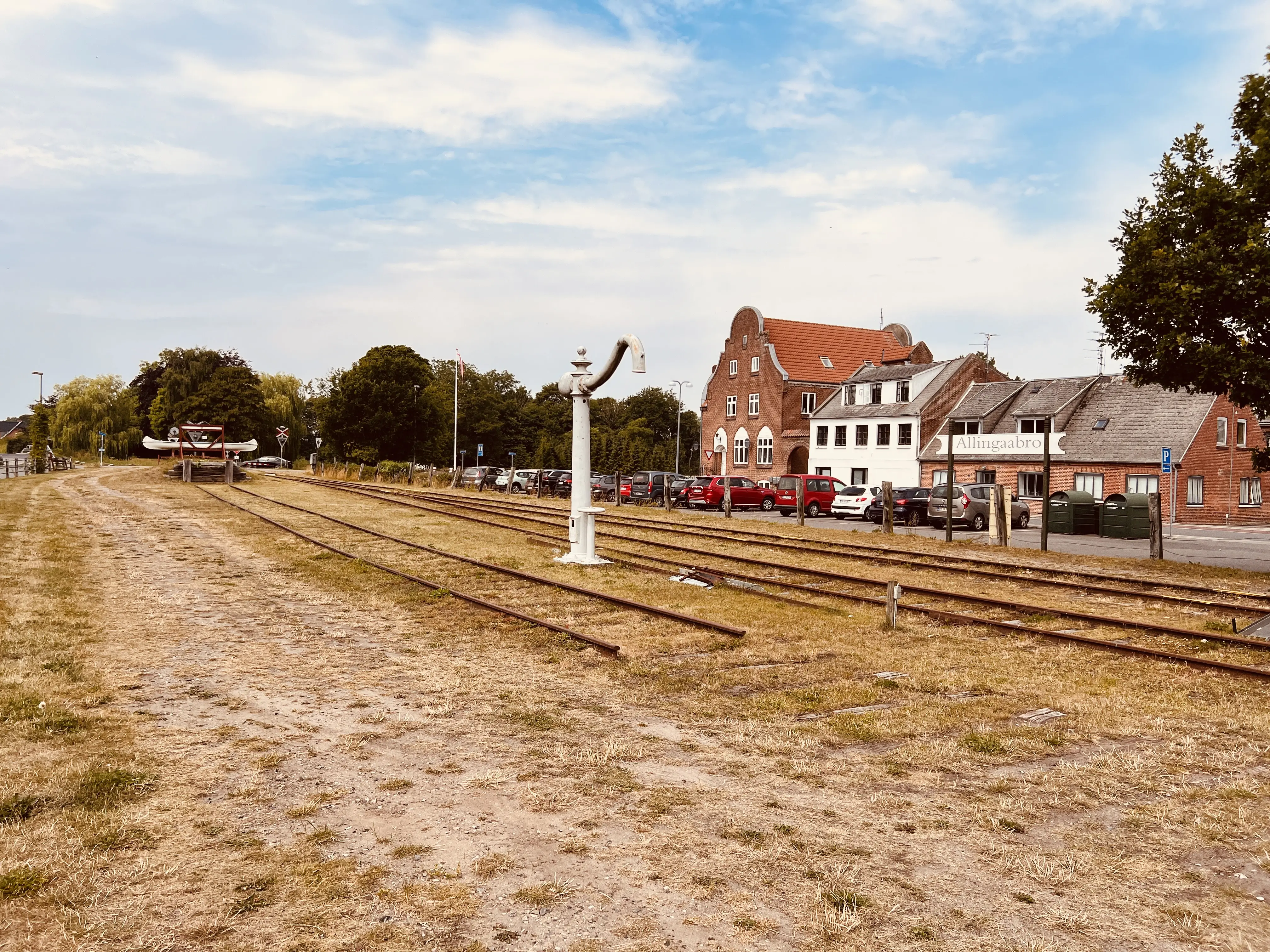 Billede af Allingåbro Station. Billede af Allingåbro Station.