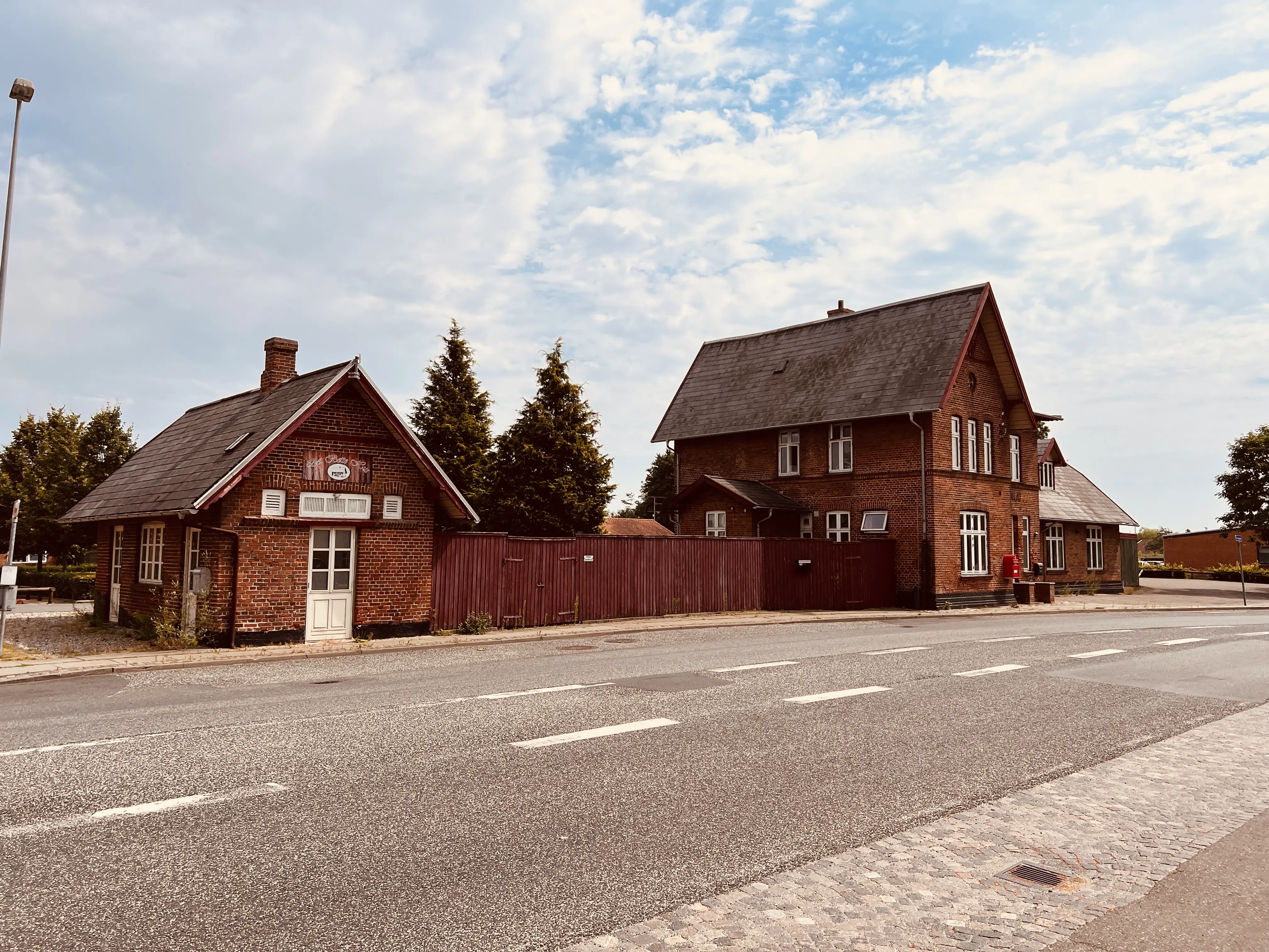 Billede af Auning Station.