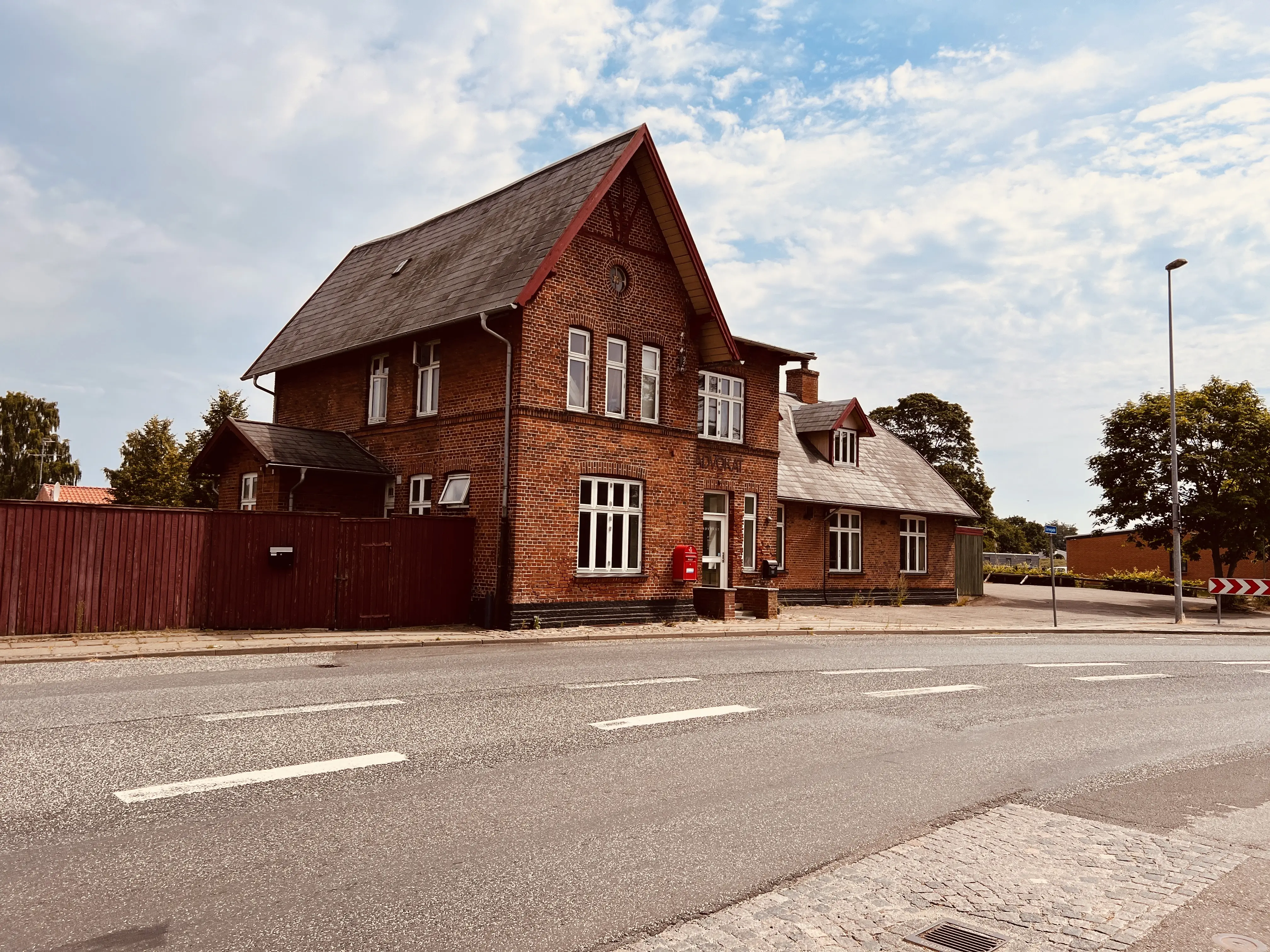 Billede af Auning Station.
