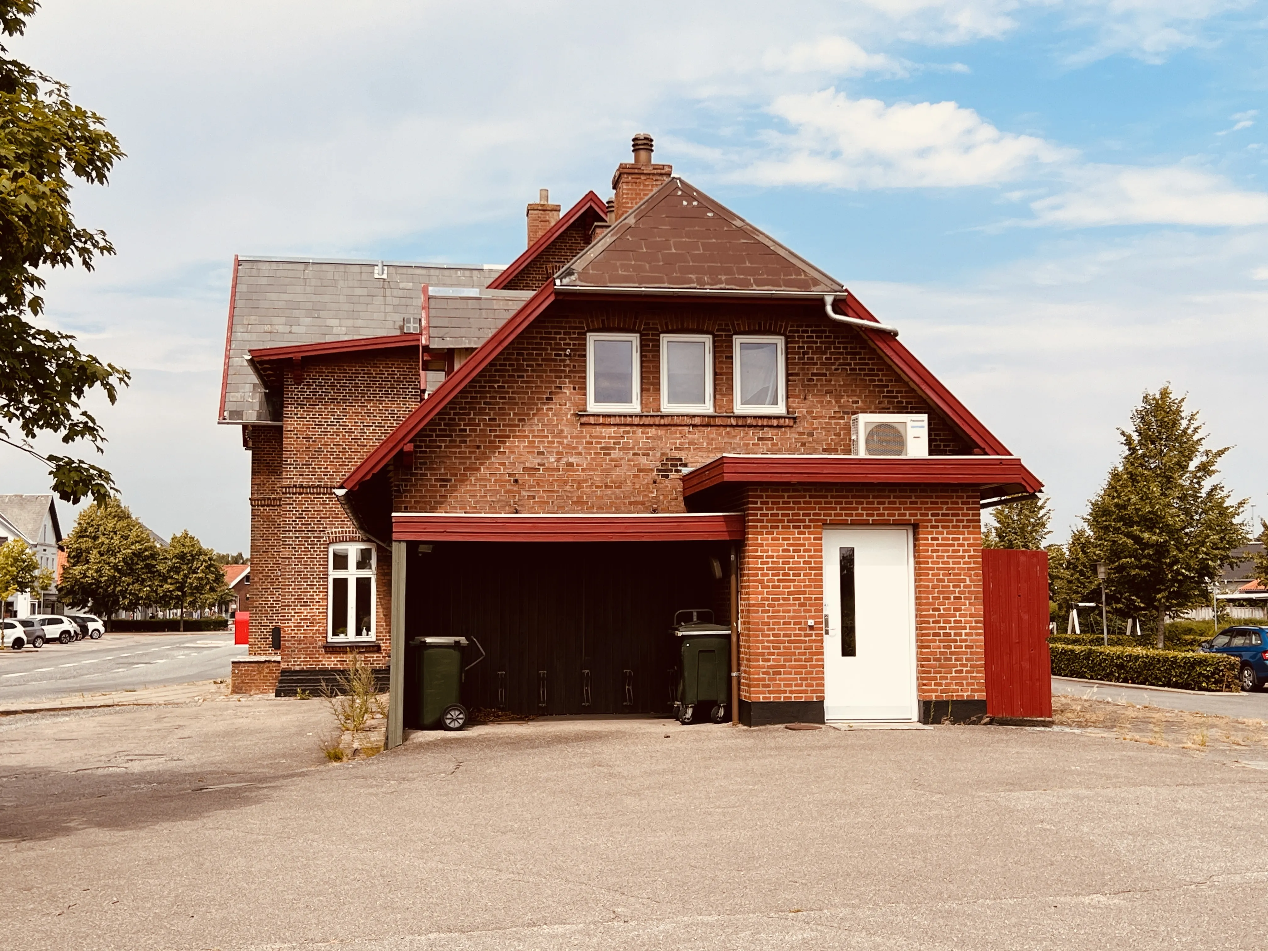 Billede af Auning Station.