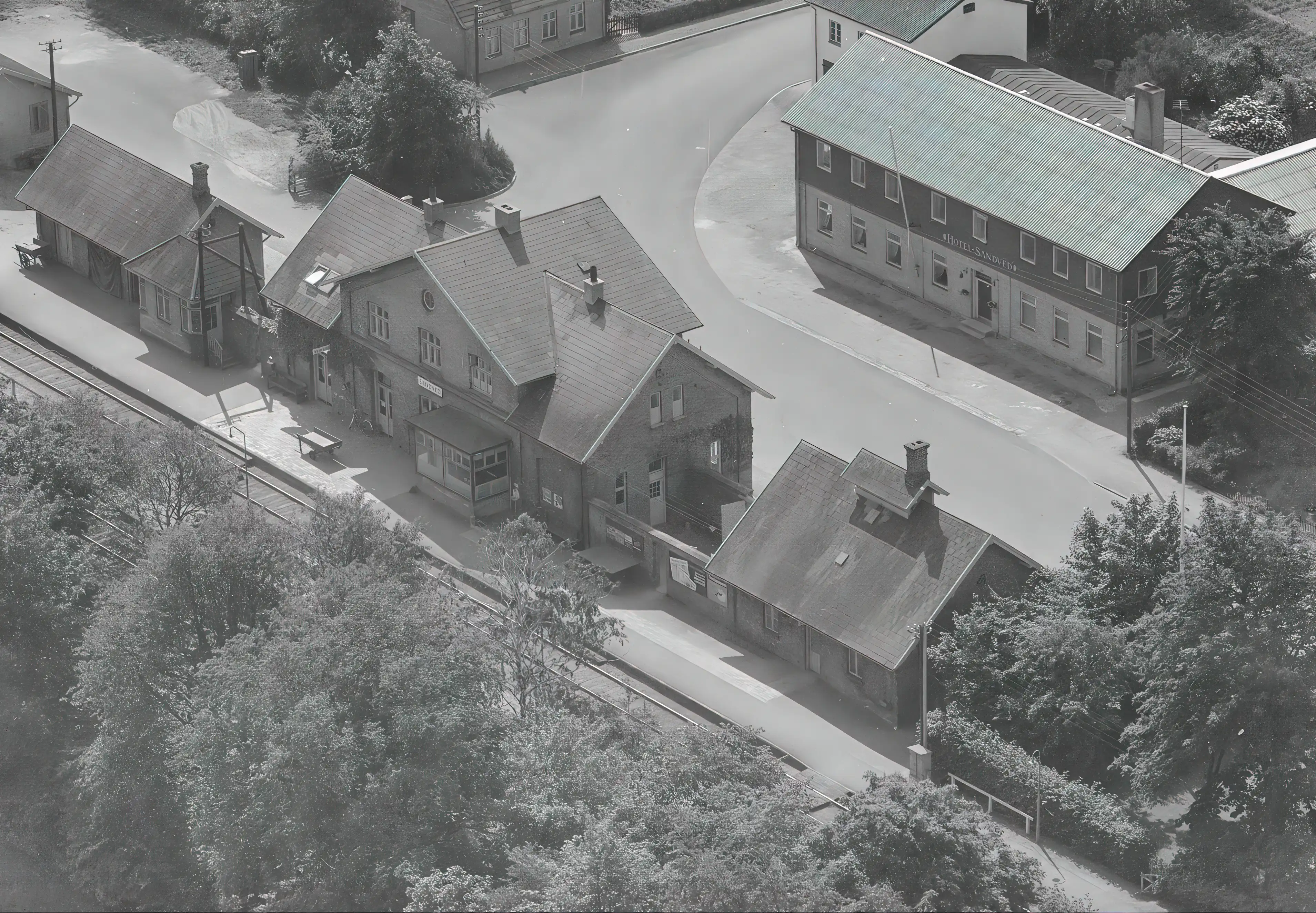 Billede af Sandved Station.