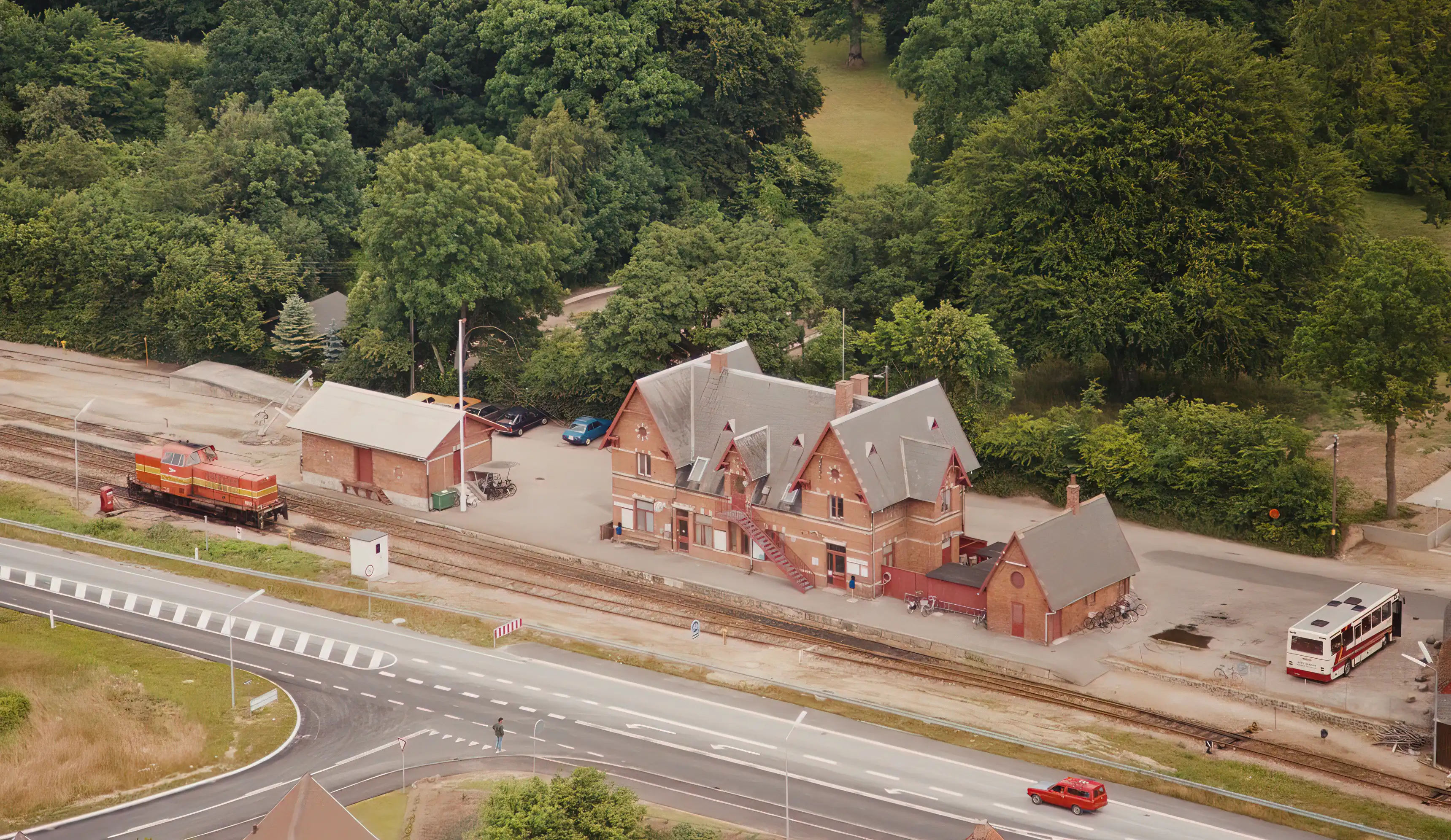 Billede af Faxe Ladeplads Station. Billede af Faxe Ladeplads Station.