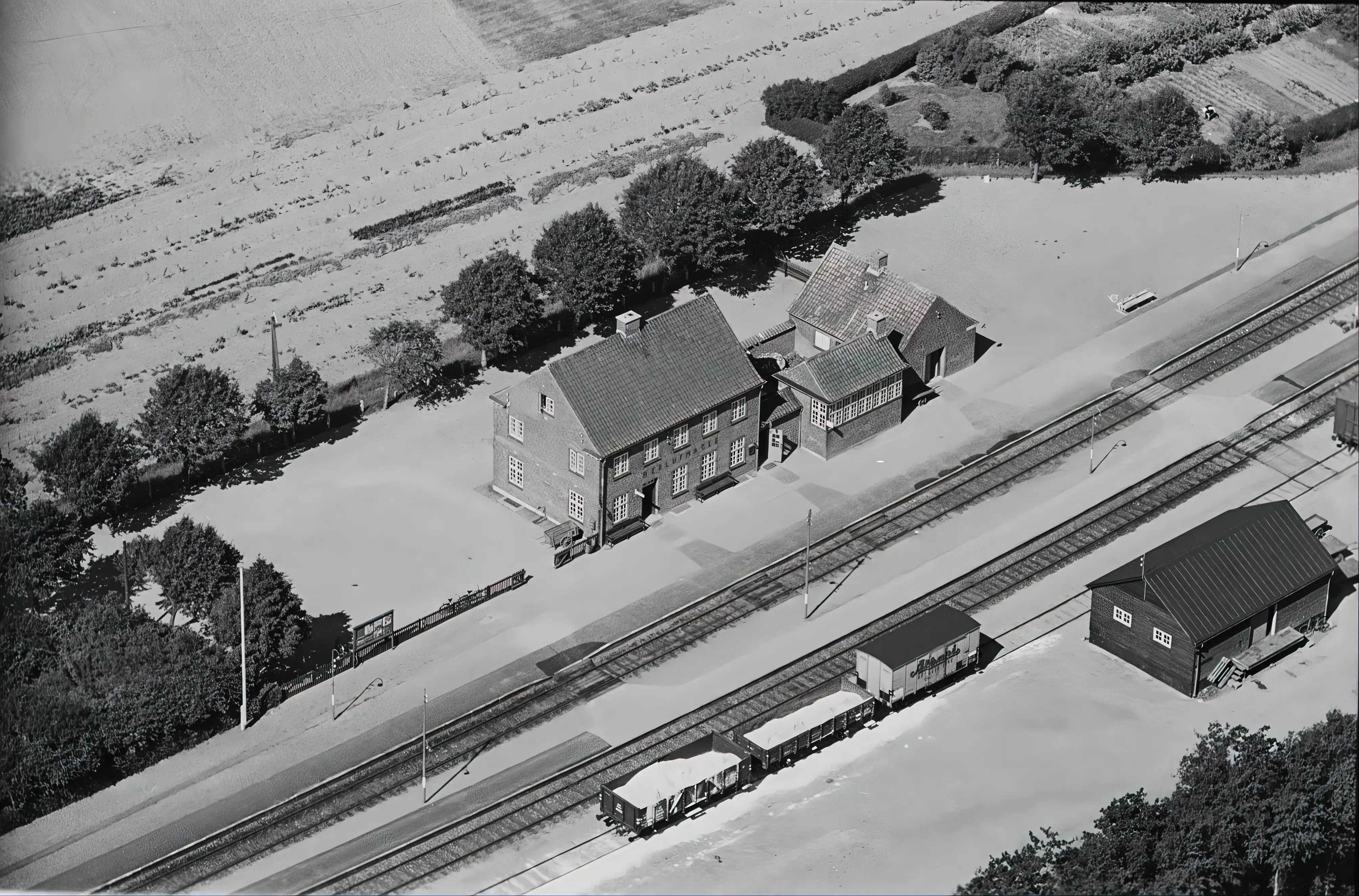 Billede af Herlufmagle Station. Billede af Herlufmagle Station.