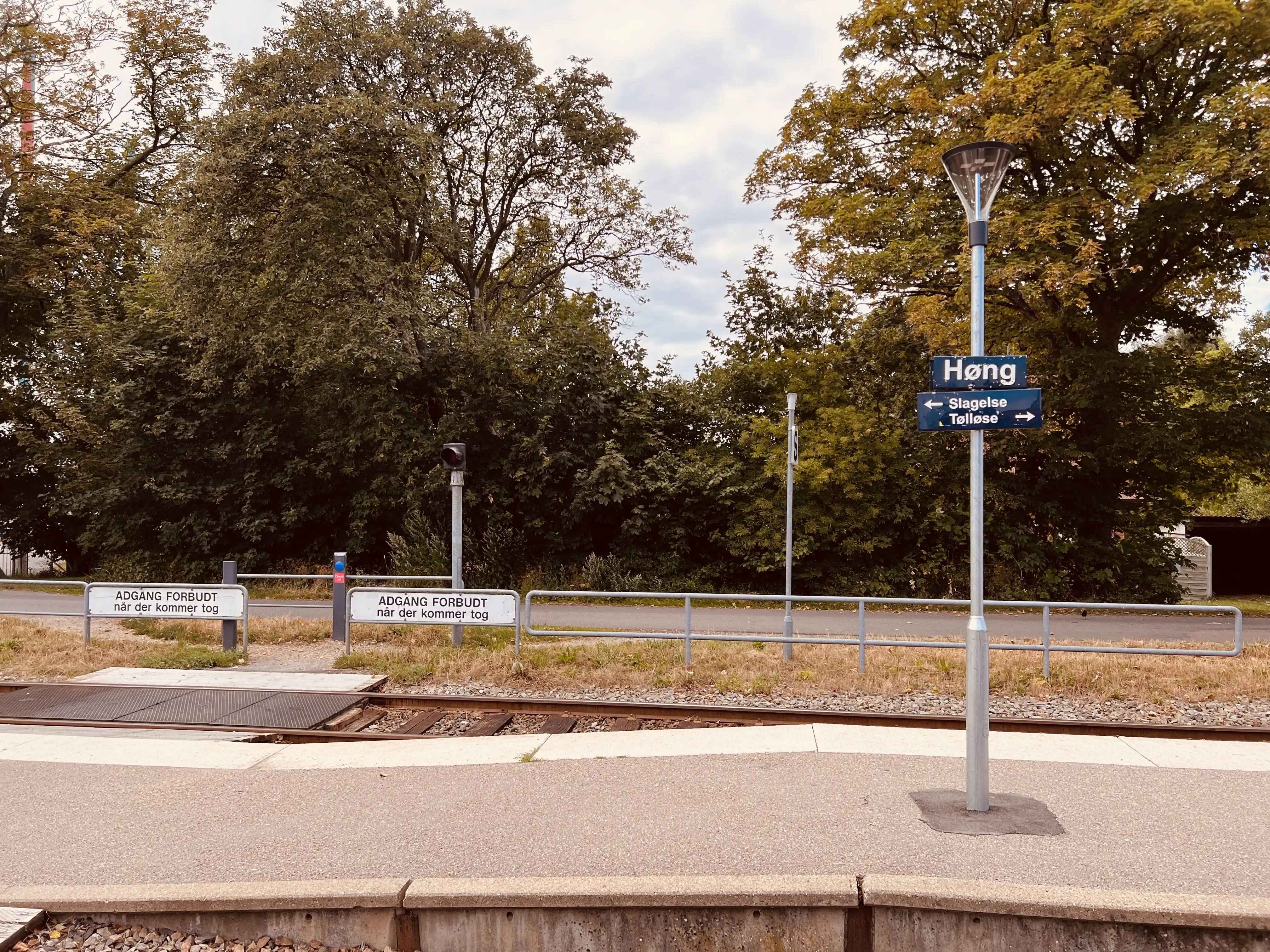 Billede af Høng Trinbræt. Billede af Høng Trinbræt.
