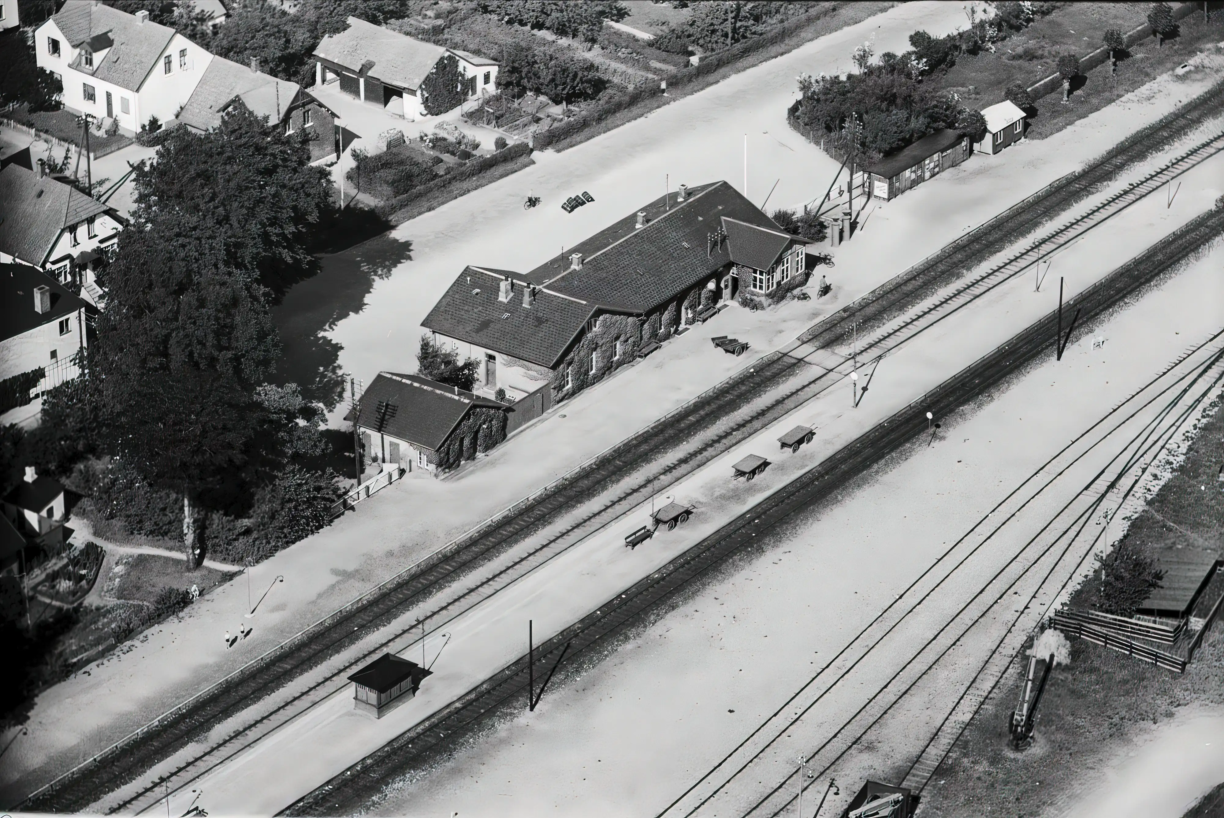 Billede af Hvalsø Station. Billede af Hvalsø Station.