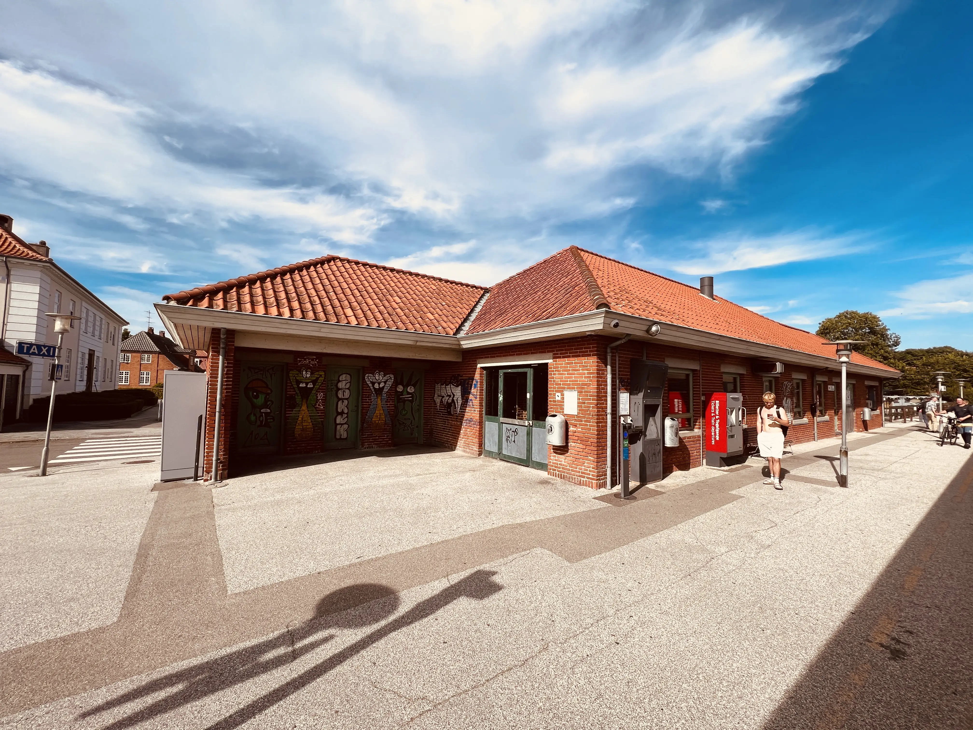 Billede af Sakskøbing Station. Billede af Sakskøbing Station.