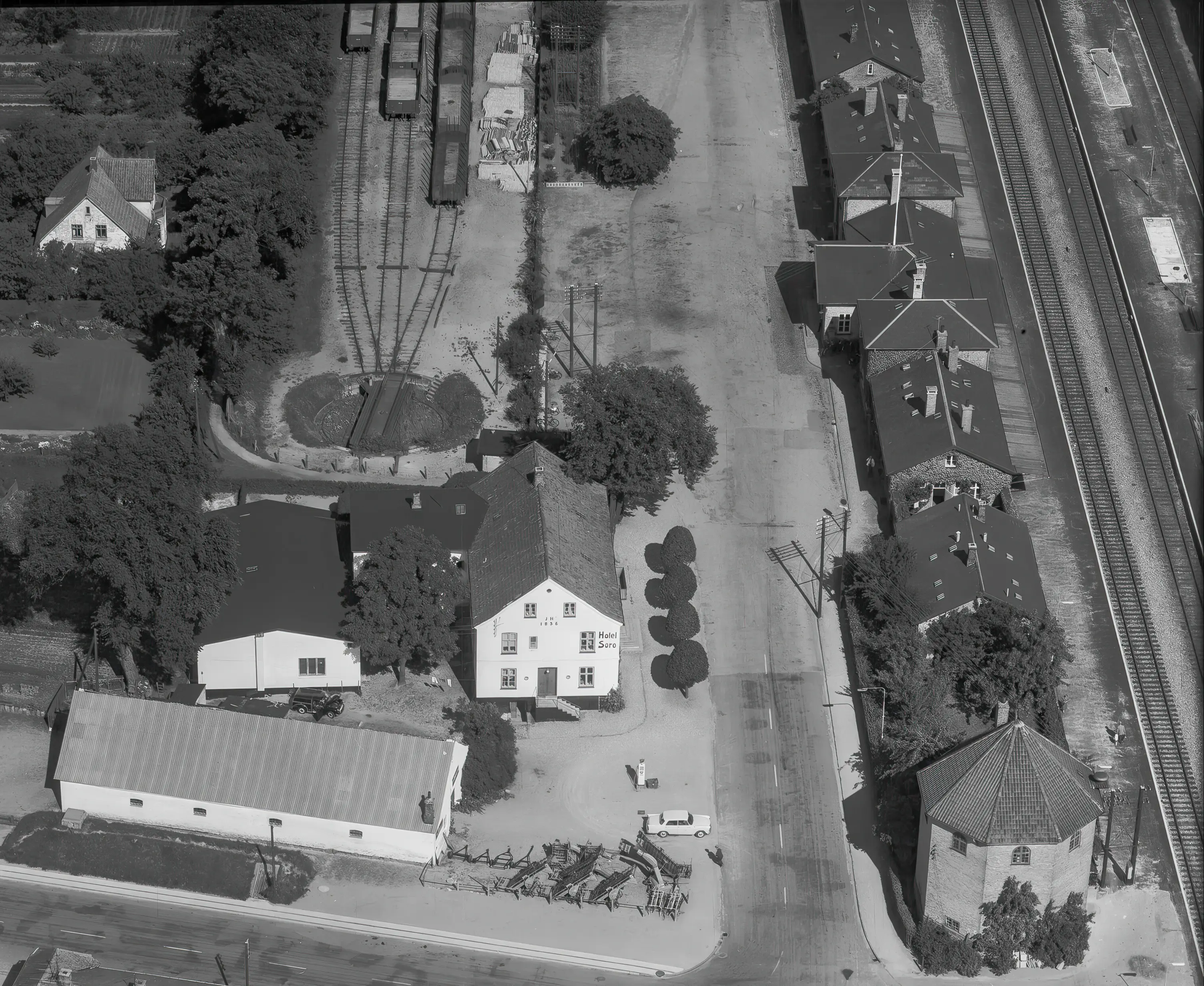 Billede af Sorø Station. Billede af Sorø Station.