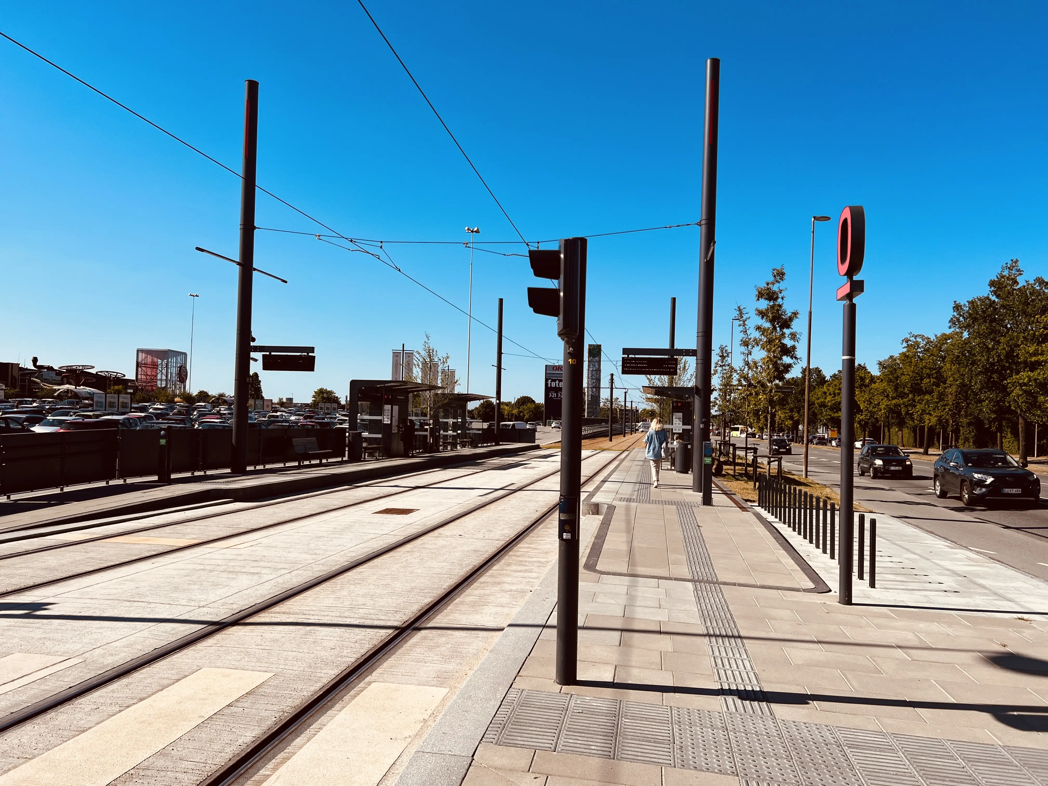 Billede af Rosengårdcentret Letbanestation. Billede af Rosengårdcentret Letbanestation.