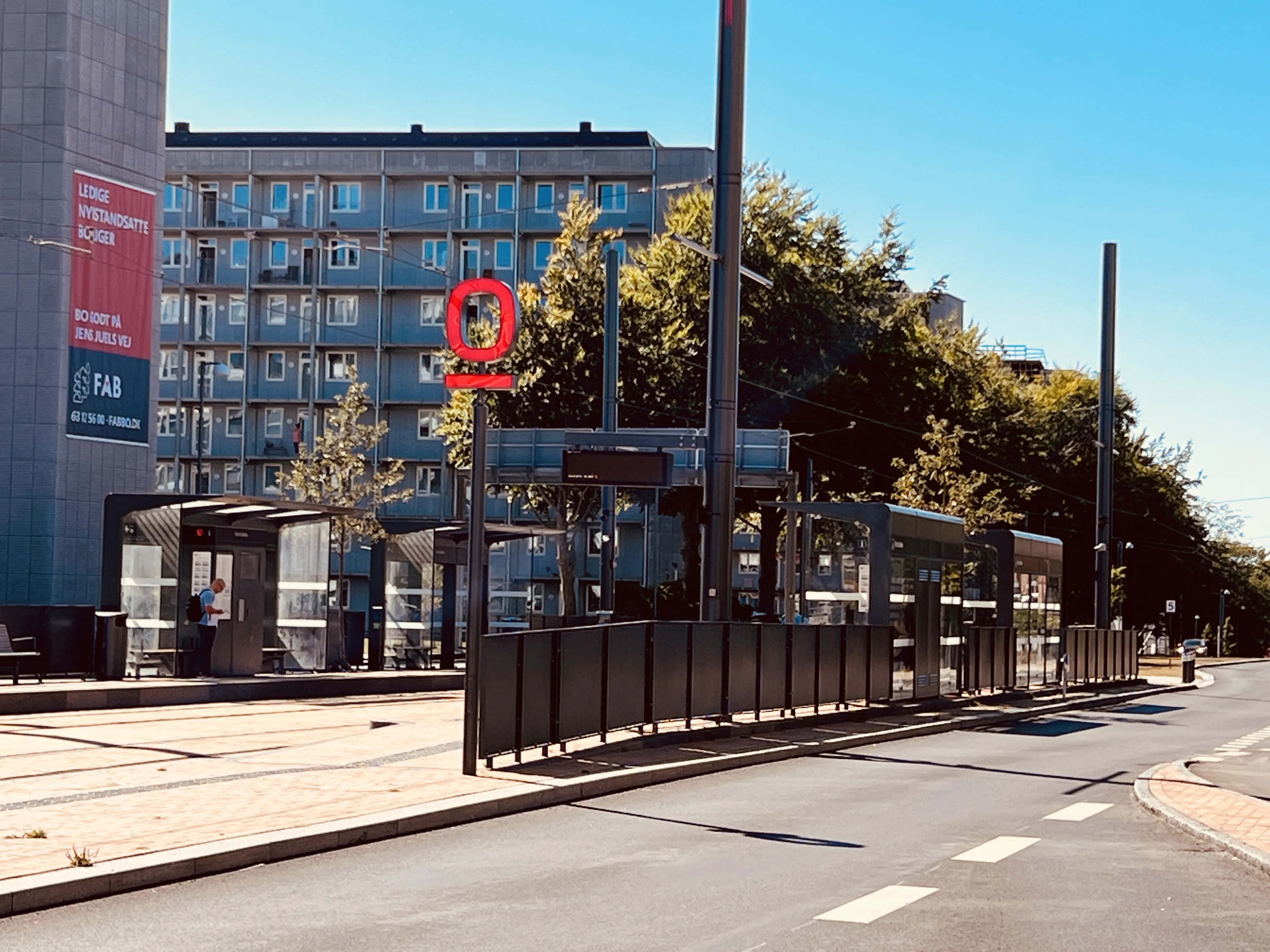 Billede af Korsløkke Letbanestation. Billede af Korsløkke Letbanestation.
