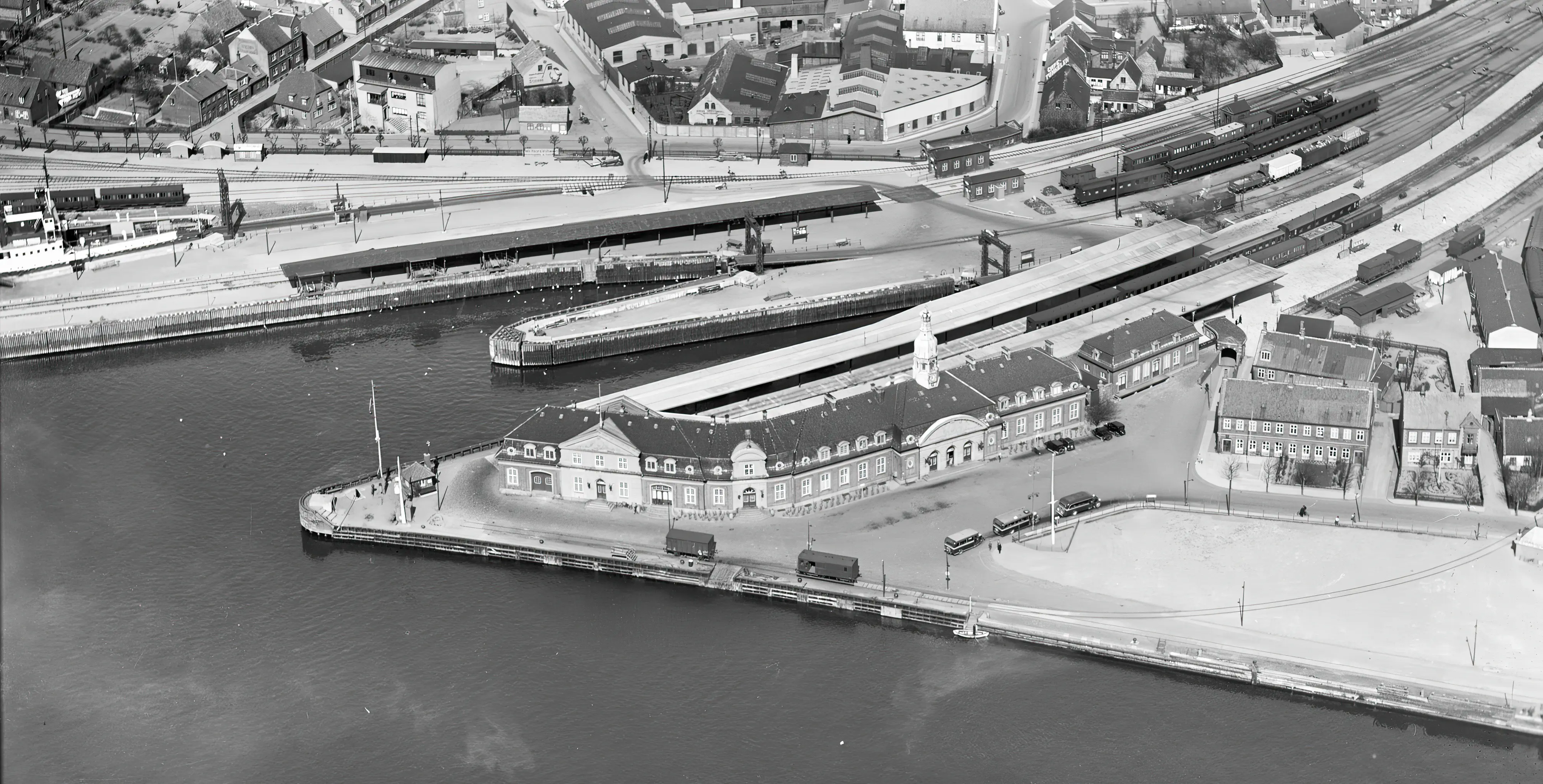 Billede af Korsør Station.