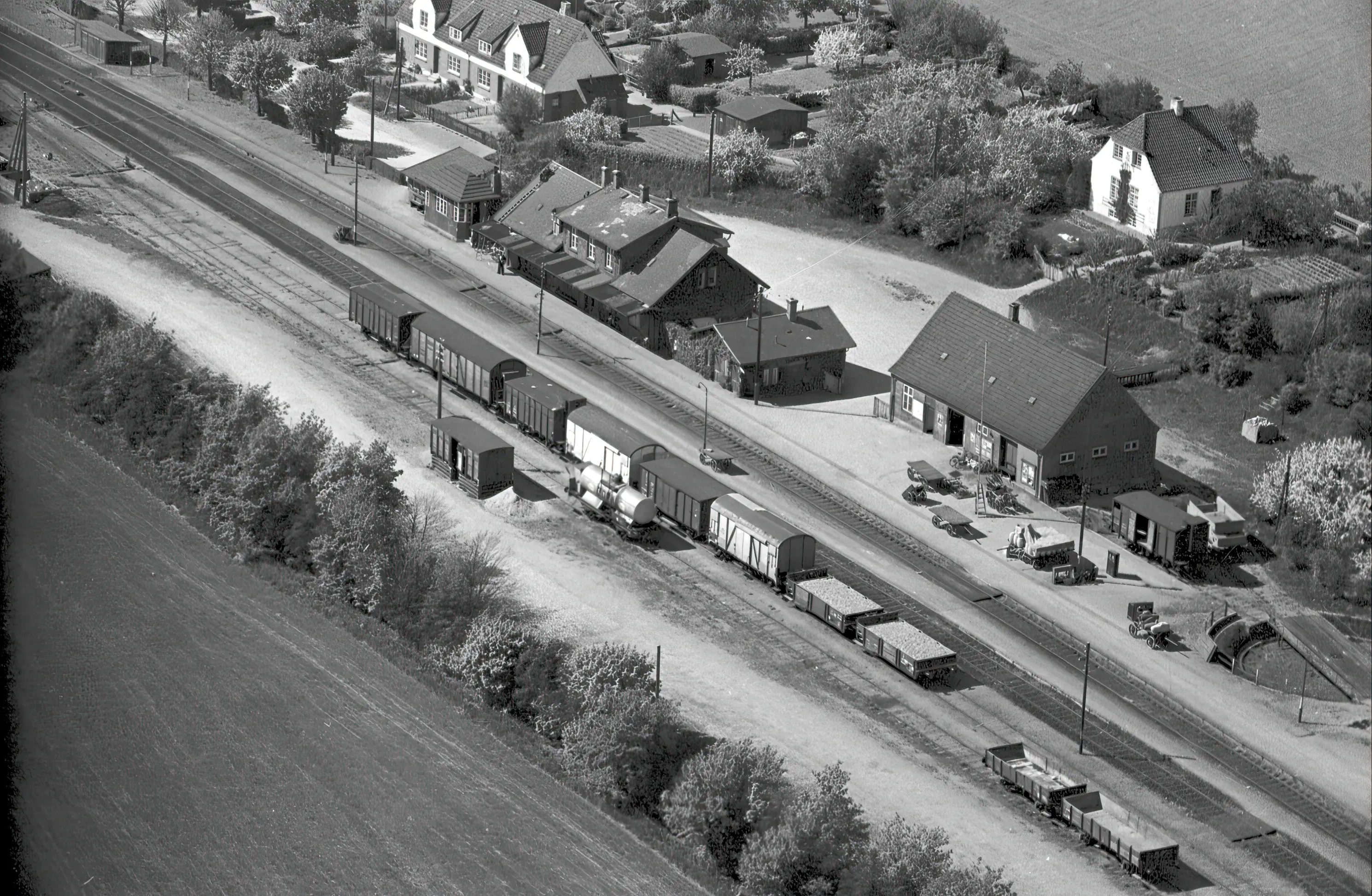 Billede af Værslev Togekspedtionssted. Billede af Værslev Togekspedtionssted.