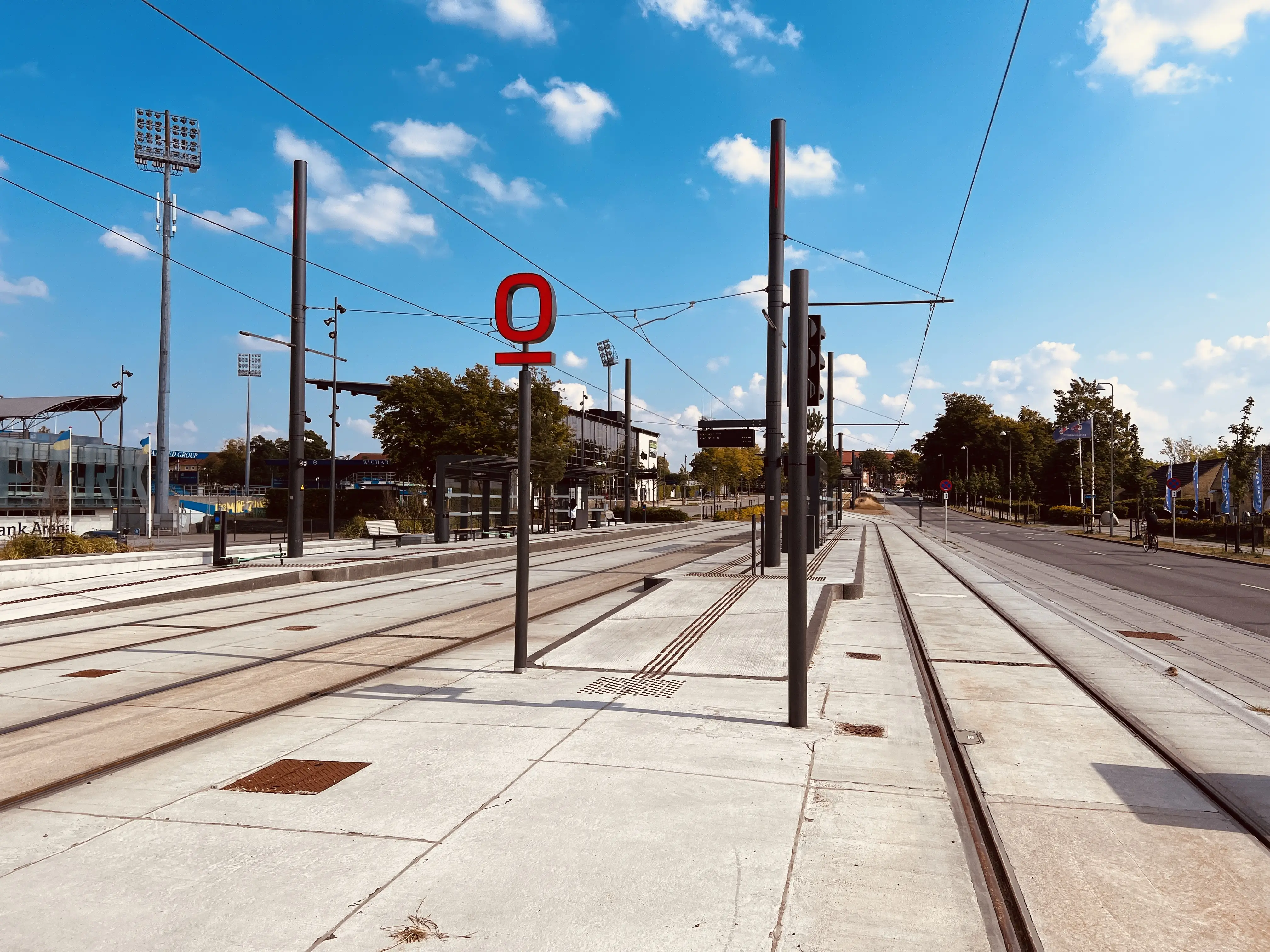Billede af Idrætsparken Letbanestation. Billede af Idrætsparken Letbanestation.
