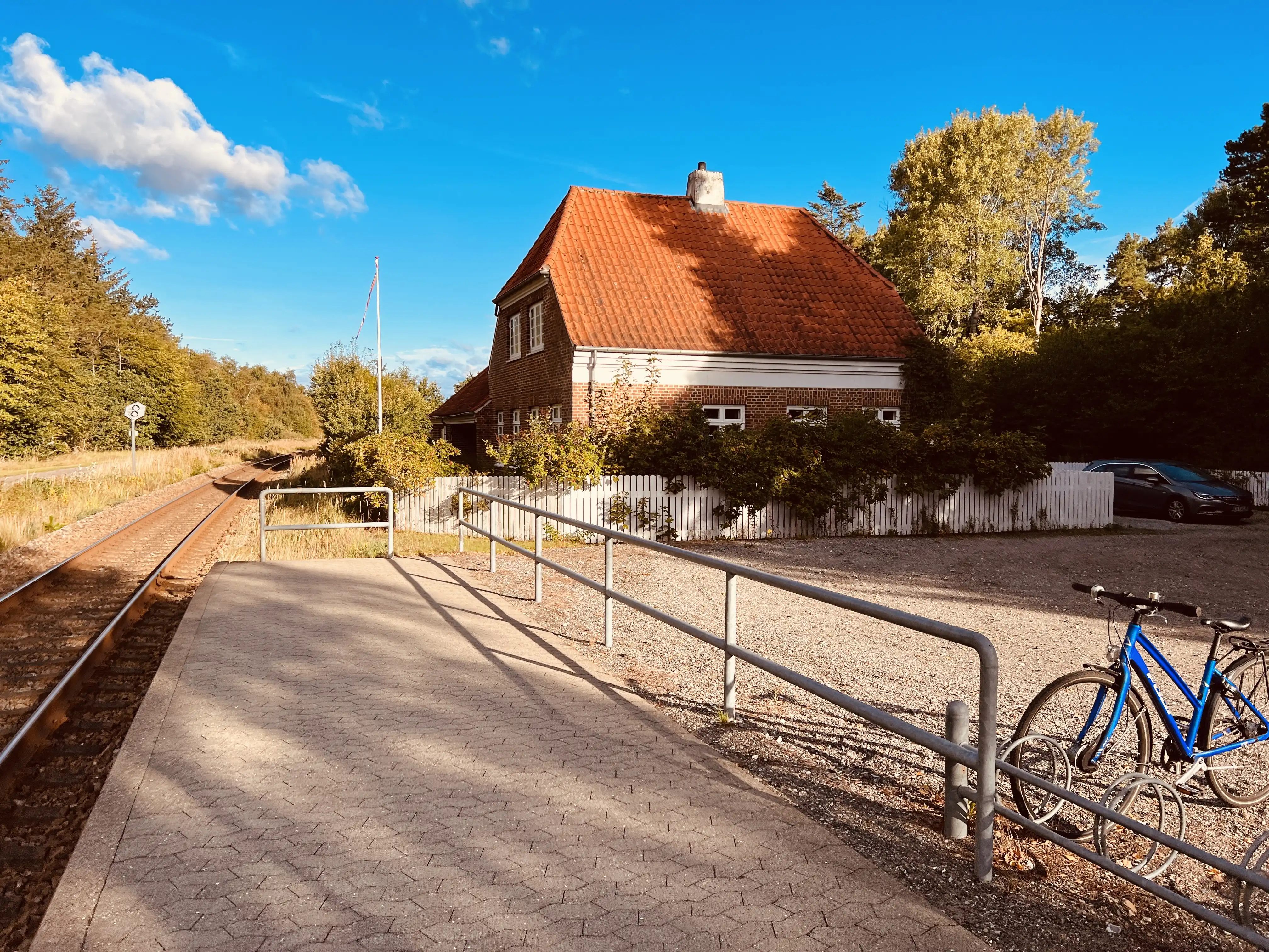 Billede af Rimmen Station.