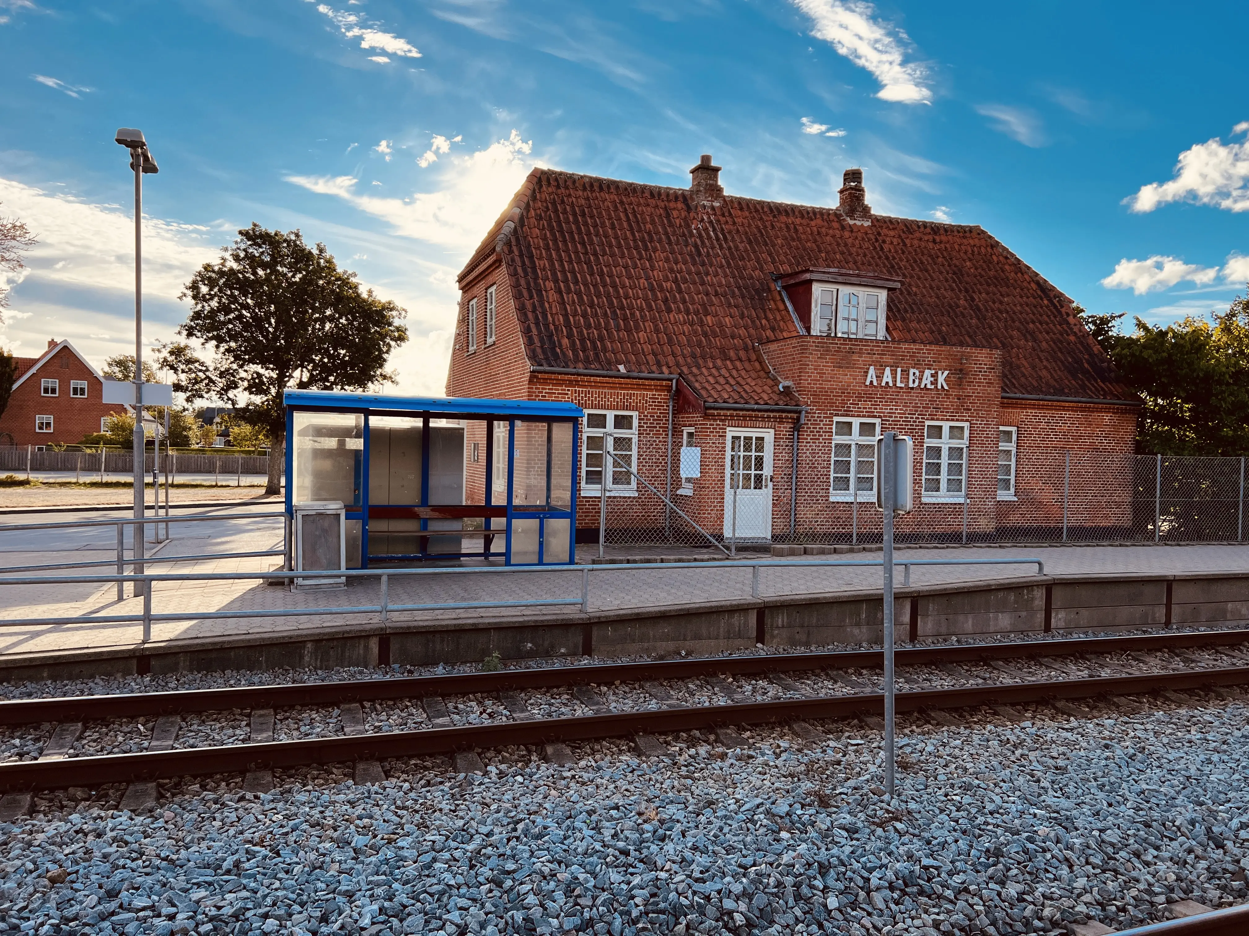 Billede af Ålbæk Trinbræt. Billede af Ålbæk Trinbræt.