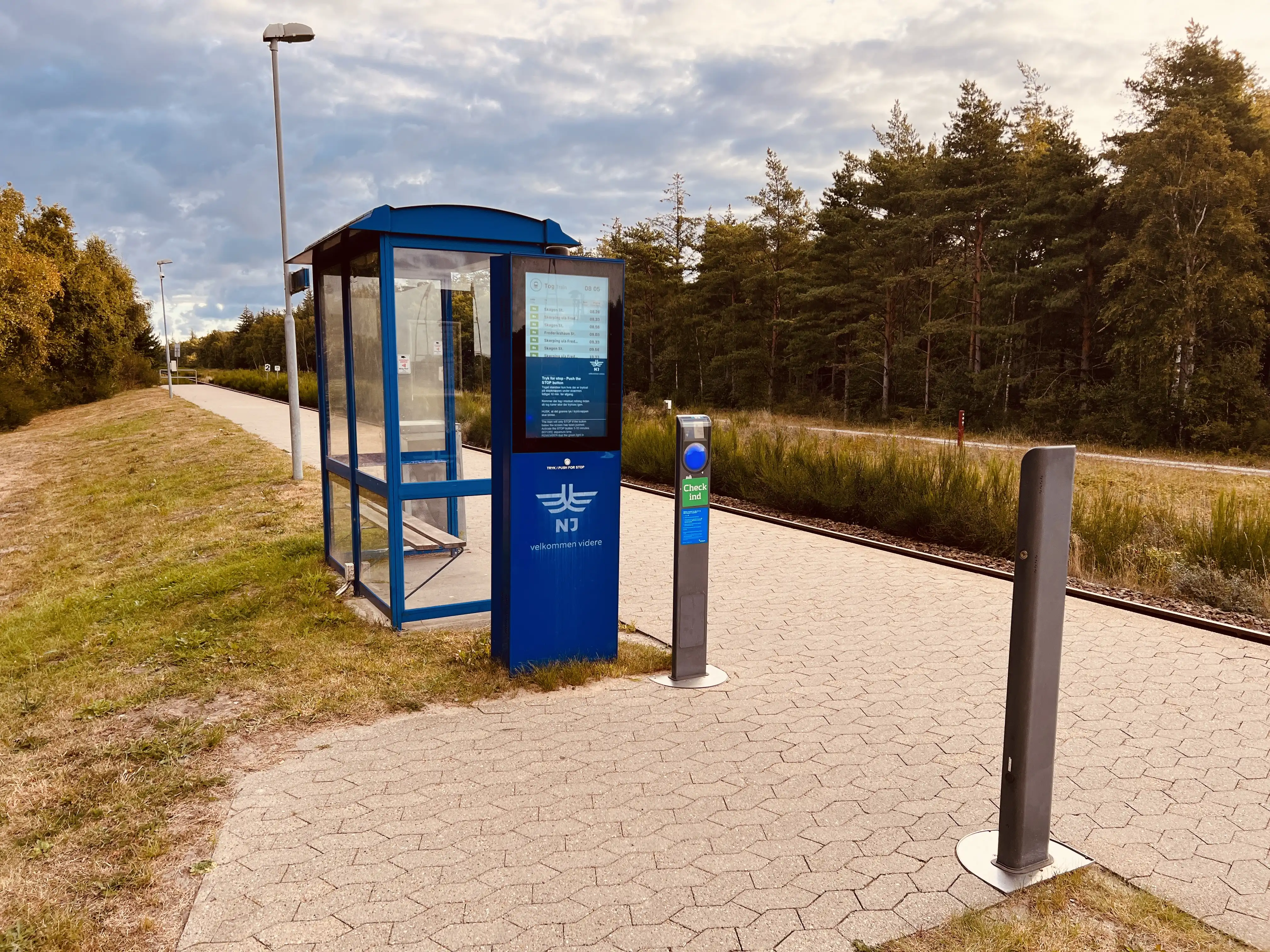 Billede af Bunken Trinbræt. Billede af Bunken Trinbræt.
