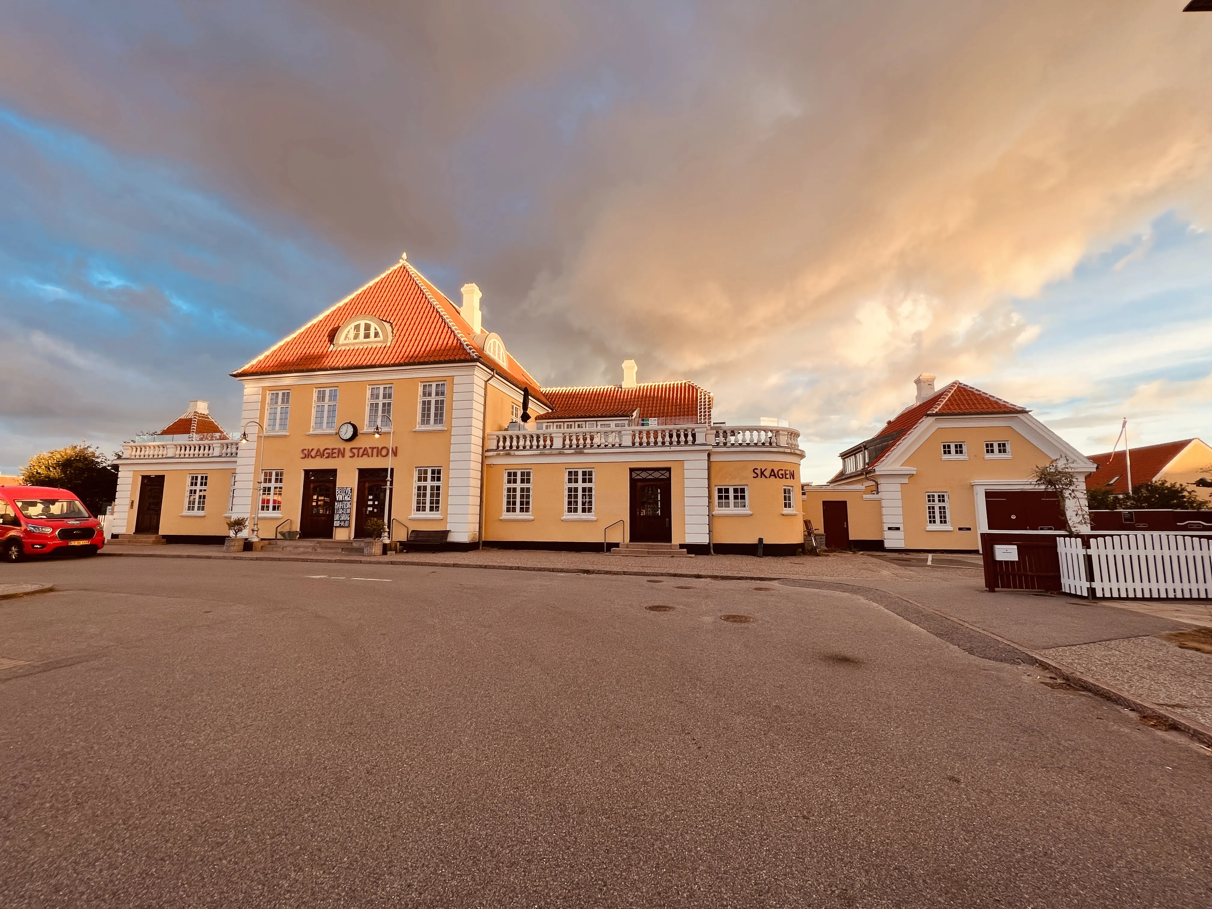 Billede af Skagen Station. Billede af Skagen Station.