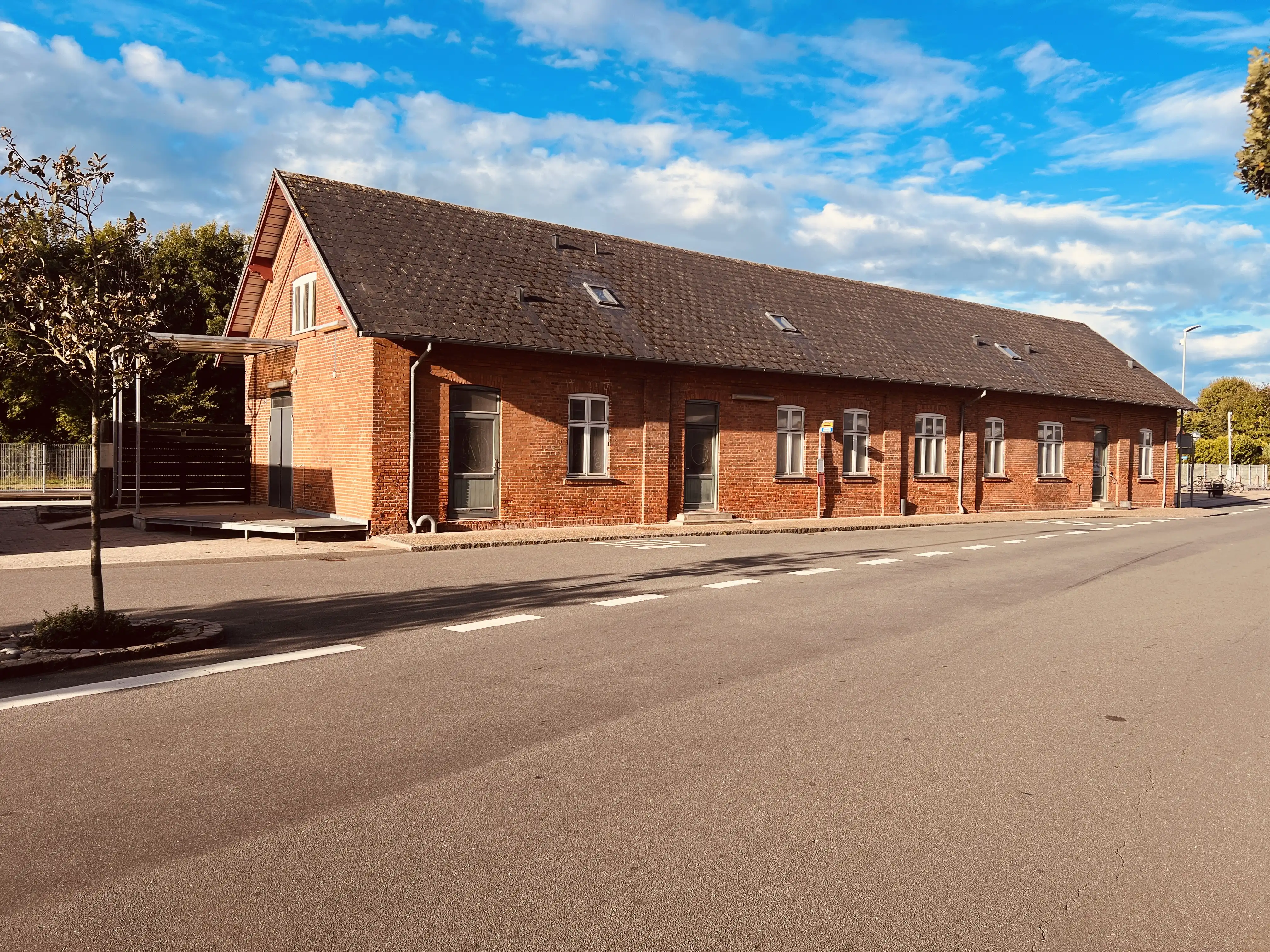 Billede af Hvidbjerg Station. Billede af Hvidbjerg Station.