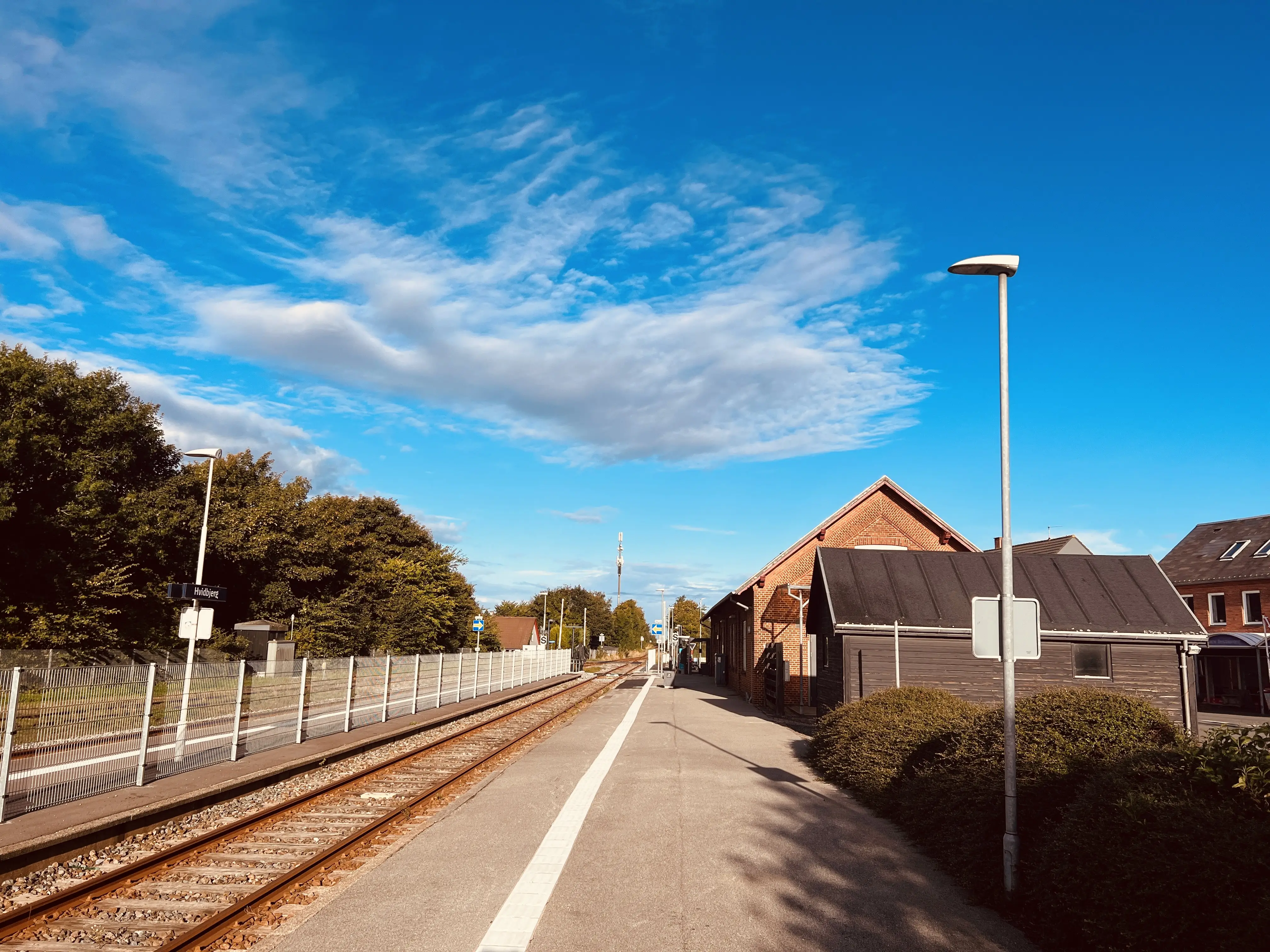 Billede af Hvidbjerg Station. Billede af Hvidbjerg Station.