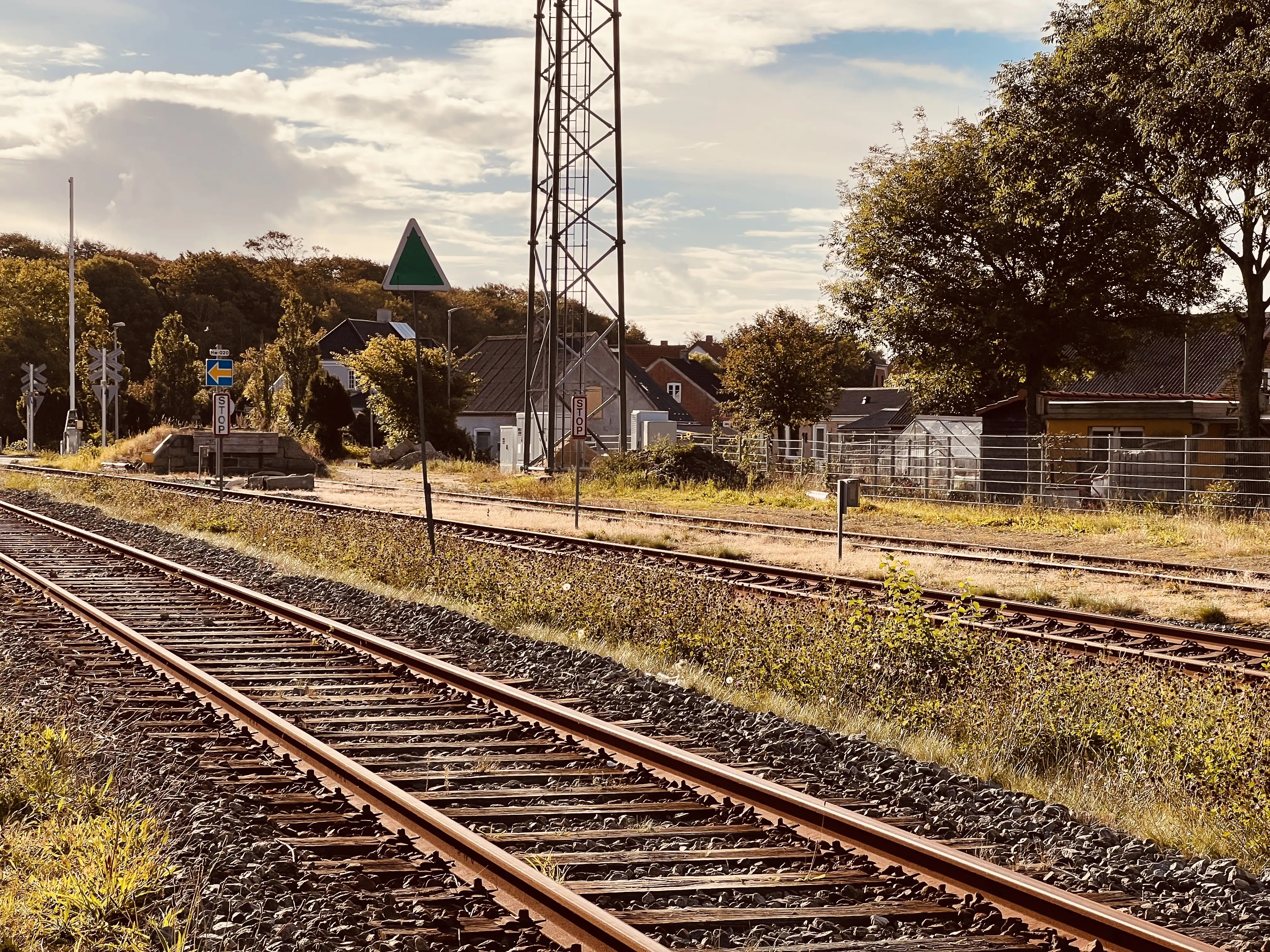 Billede af Hvidbjerg Stations læsserampe. Billede af Hvidbjerg Stations læsserampe.