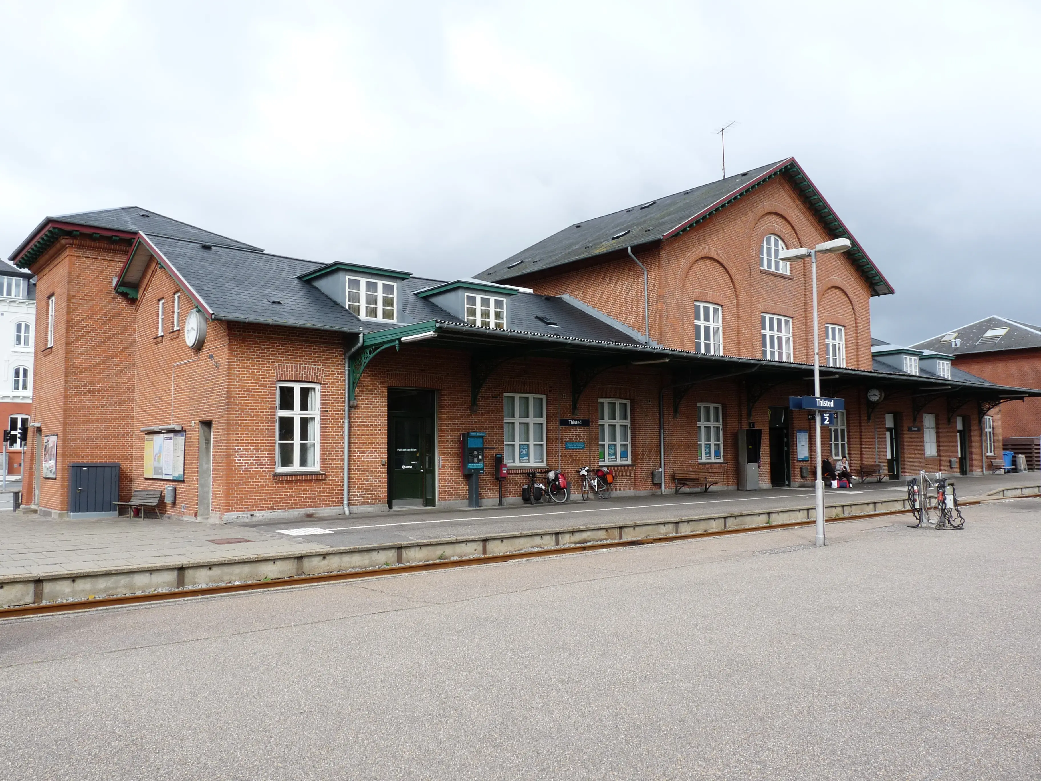 Billede af Thisted Station. Billede af Thisted Station.