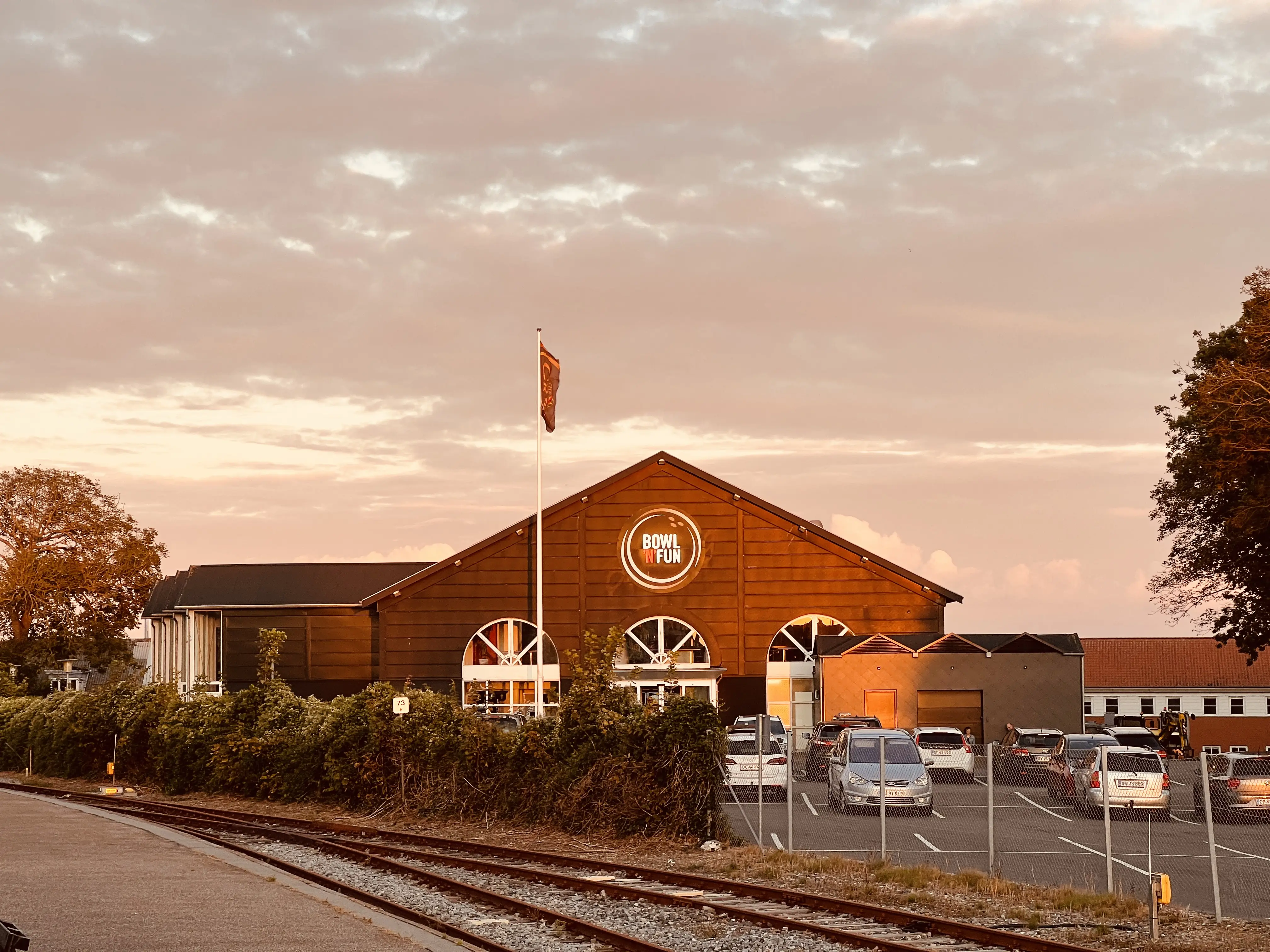 Billede af Thisted Stations gamle og nedlagte remise. Billede af Thisted Stations gamle og nedlagte remise.