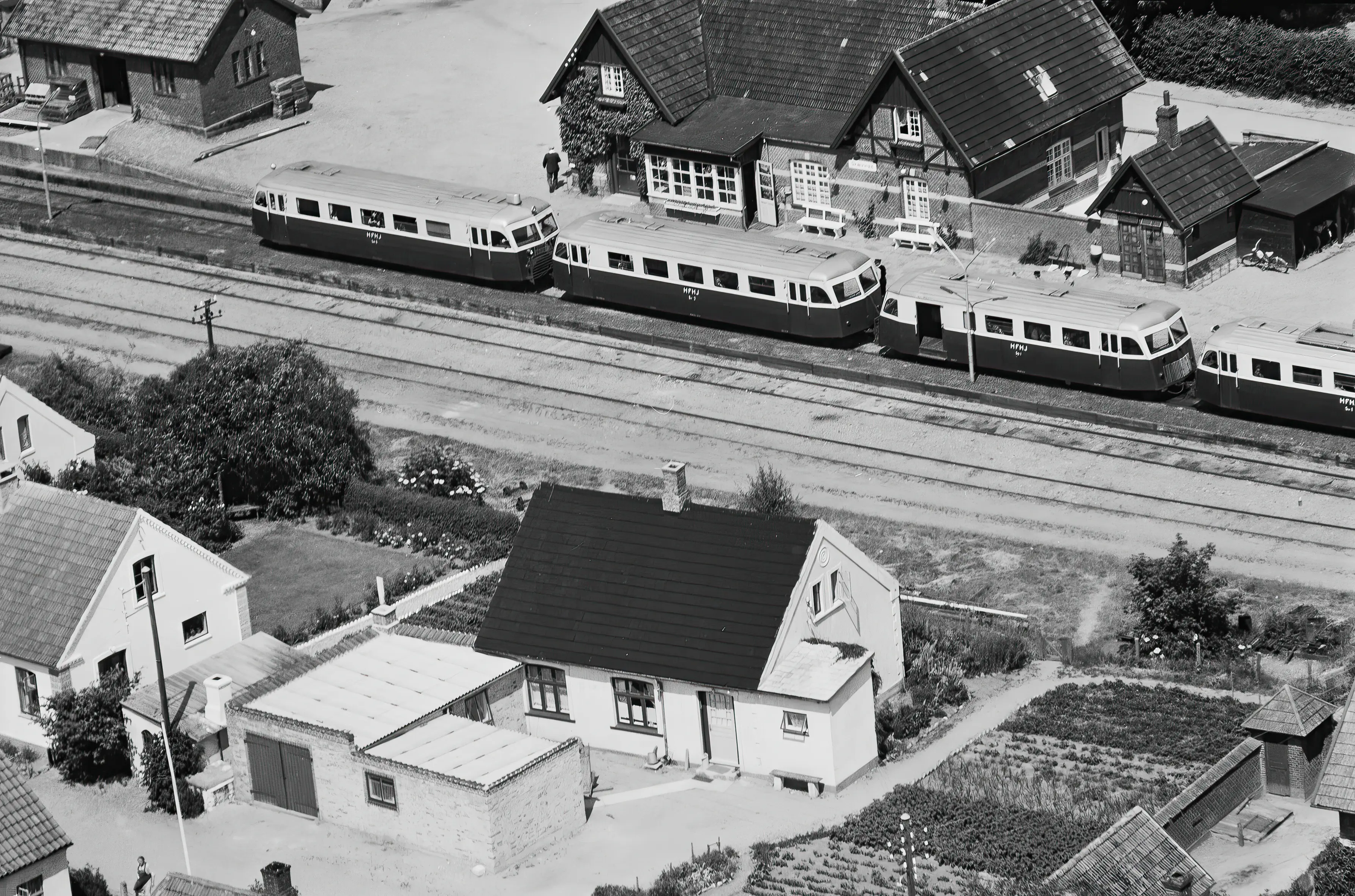 Billede af Skævinge Station. Billede af Skævinge Station.