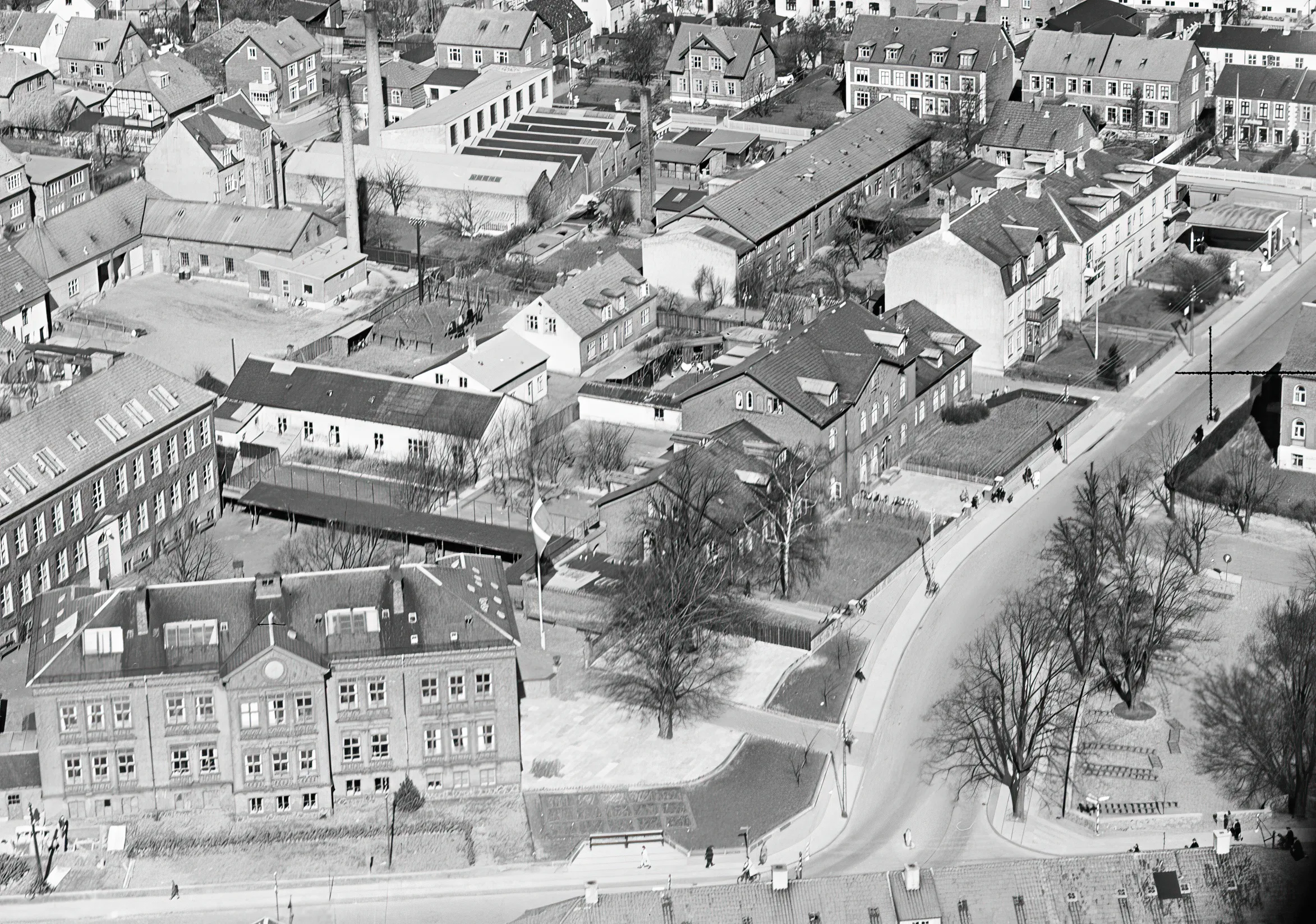 Billede af Helsingør Banegård. Billede af Helsingør Banegård.