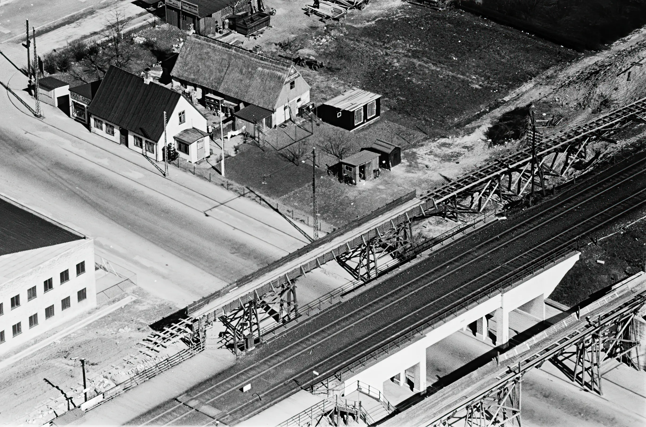 Billede af ombygningen af Hvidovre Station. Billede af ombygningen af Hvidovre Station.