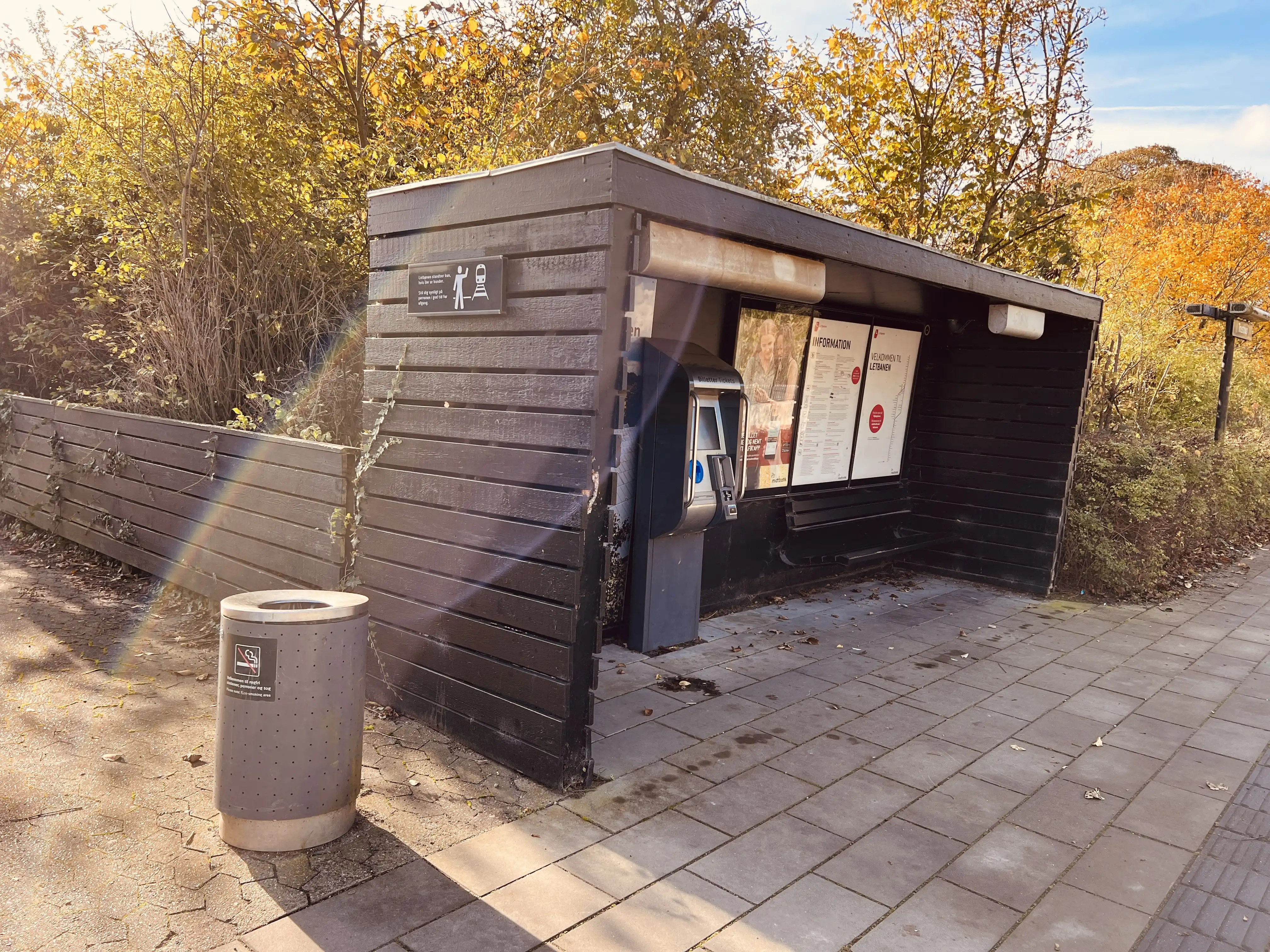 Billede af Trustrup Trinbræt. Billede af Trustrup Trinbræt.