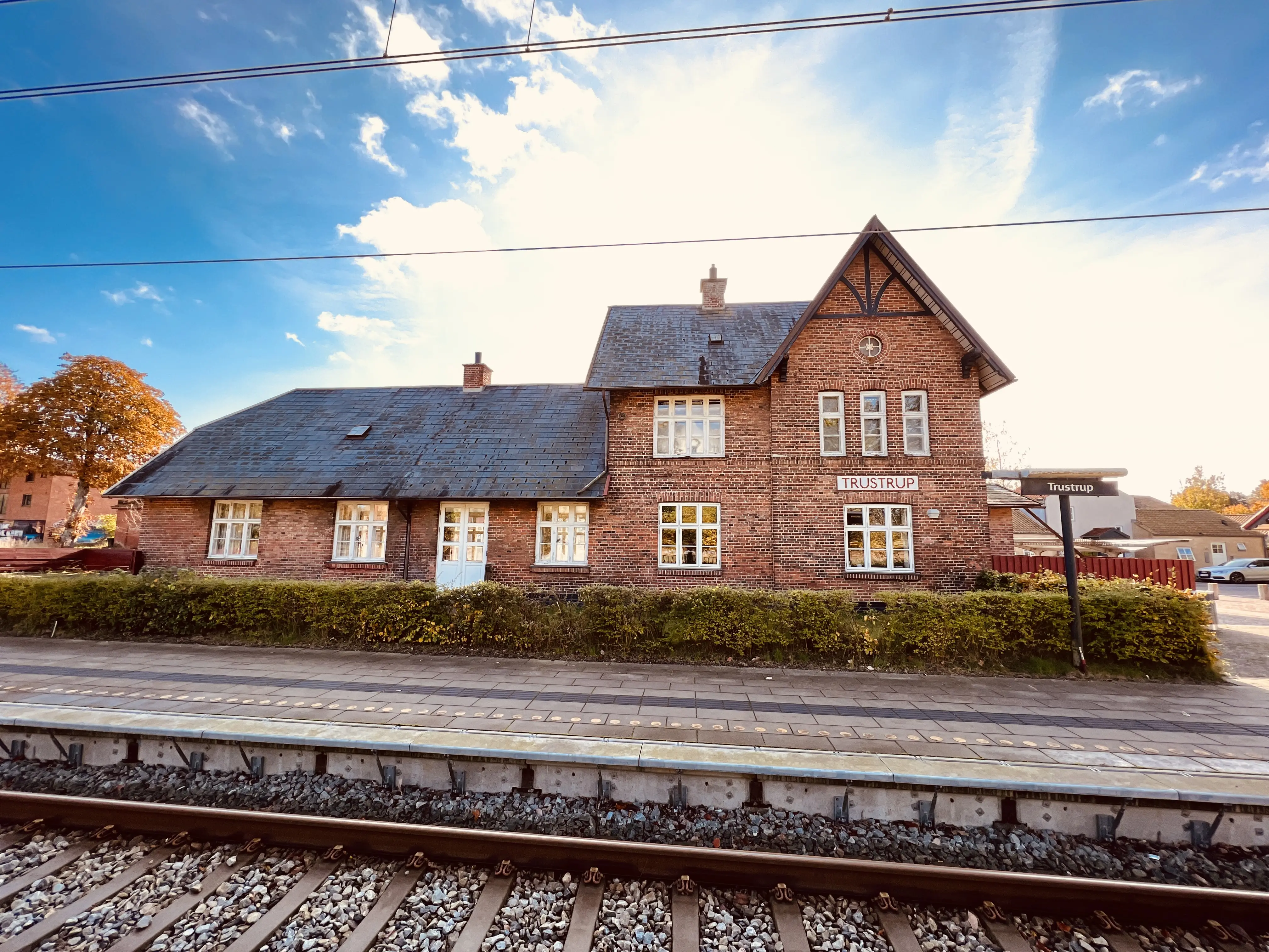 Billede af Trustrup Station. Billede af Trustrup Station.