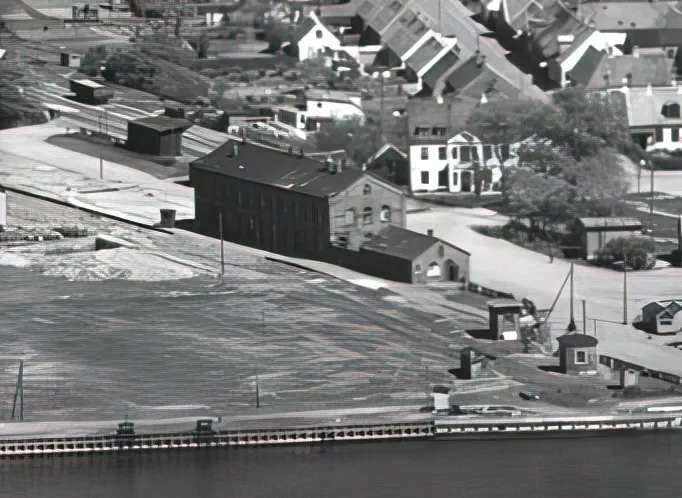 Billede af Masnedsund Perronhal. Billede af Masnedsund Perronhal.