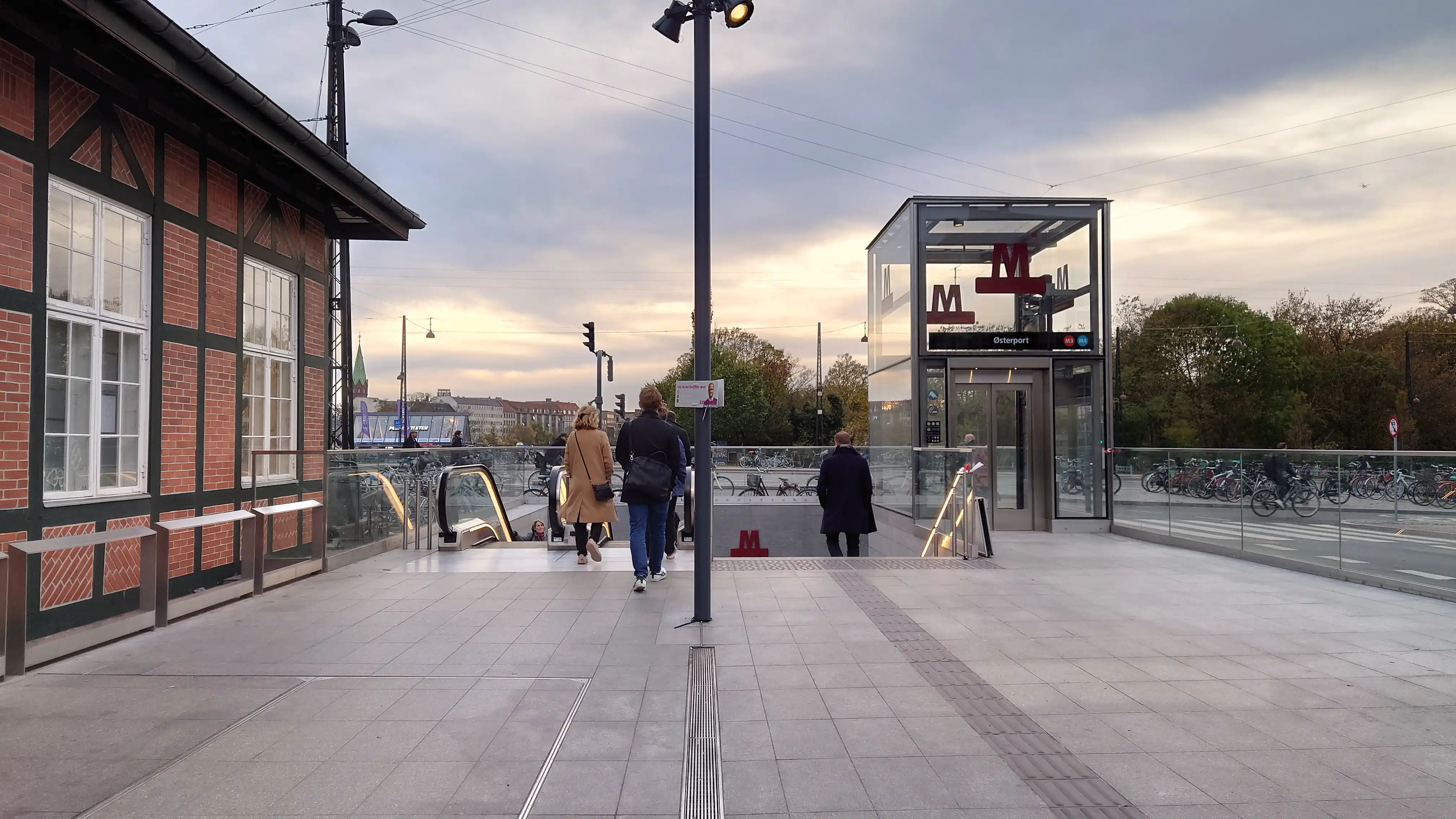 Billede af Østerport Metrostation. Billede af Østerport Metrostation.