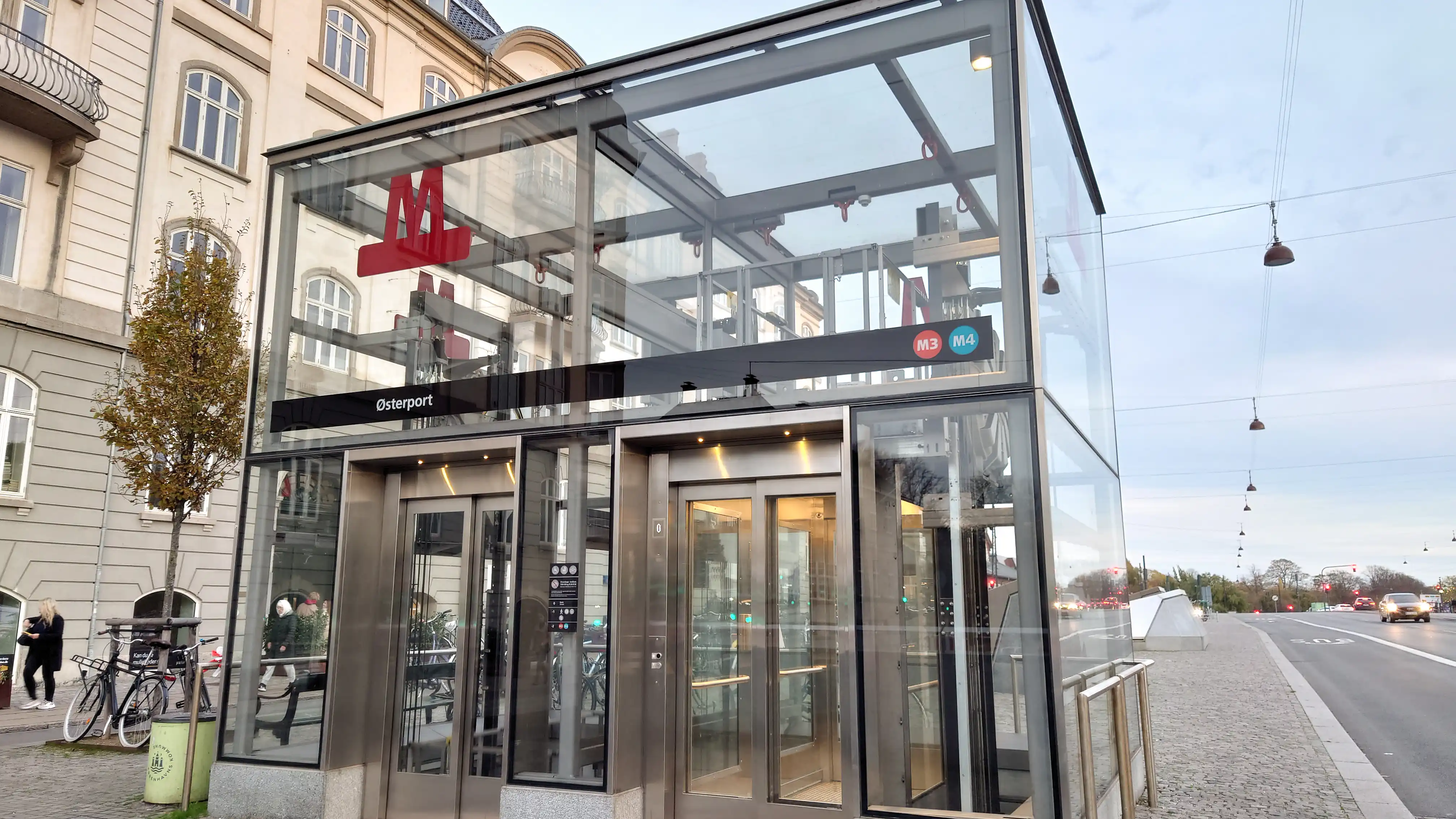 Billede af Østerport Metrostation. Billede af Østerport Metrostation.