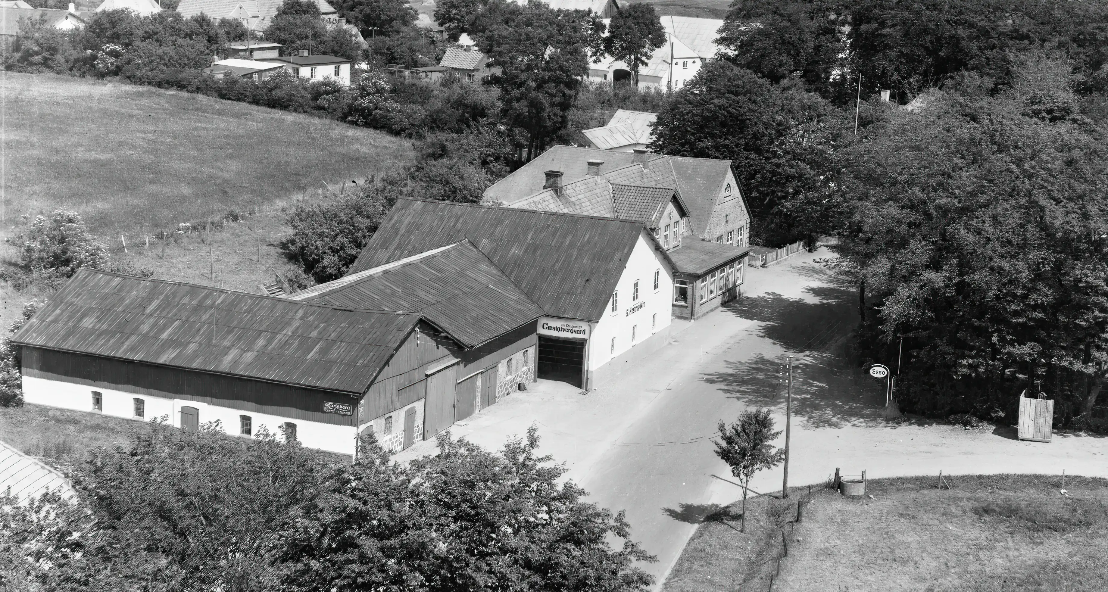 Billede af Sønder Hostrup Stationskro. Billede af Sønder Hostrup Stationskro.