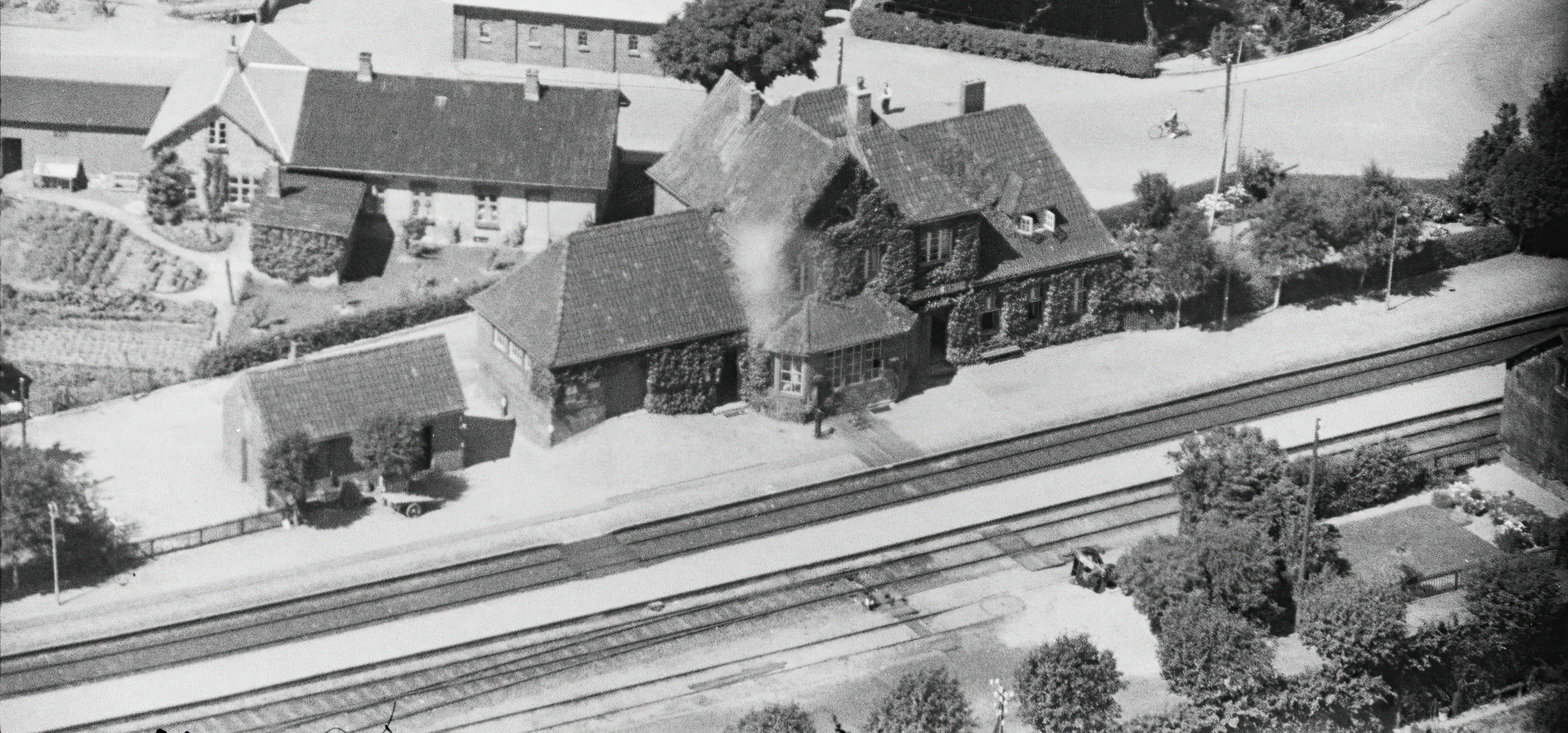 Billede af Hjordkær Station. Billede af Hjordkær Station.