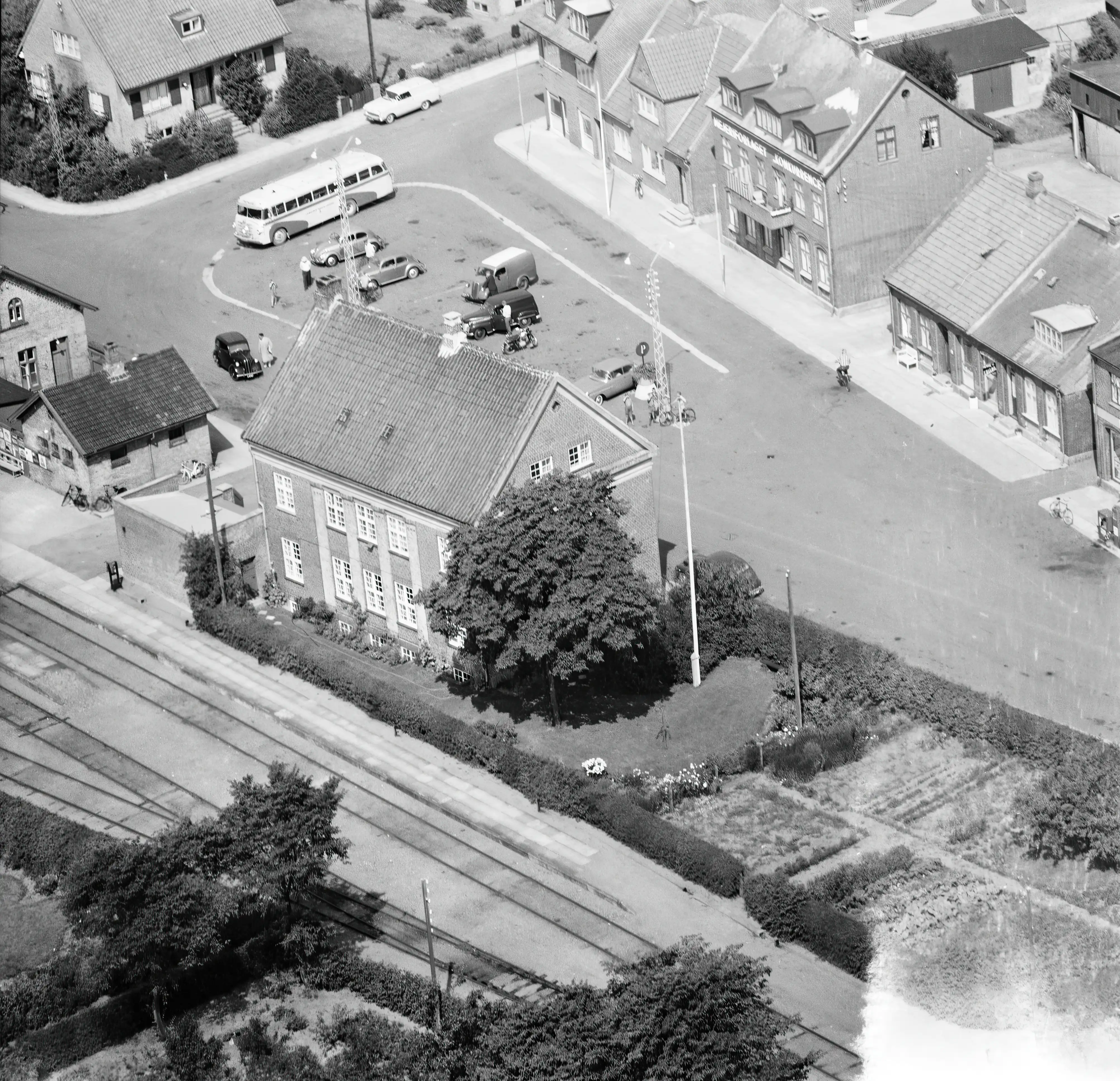 Billede af posthuset ved Fjerritslev Station. Billede af posthuset ved Fjerritslev Station.
