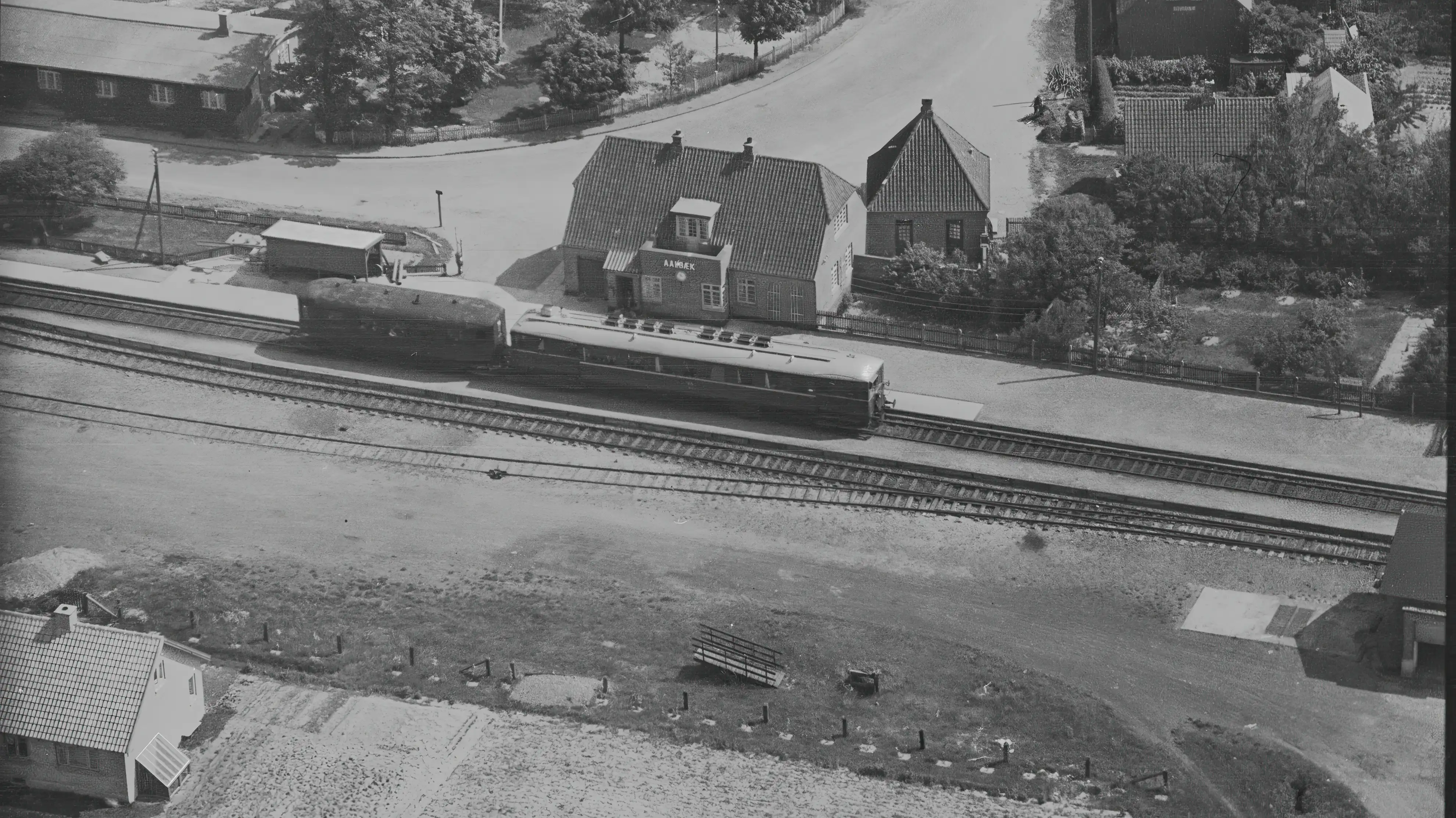 Billede af Ålbæk Station. Billede af Ålbæk Station.