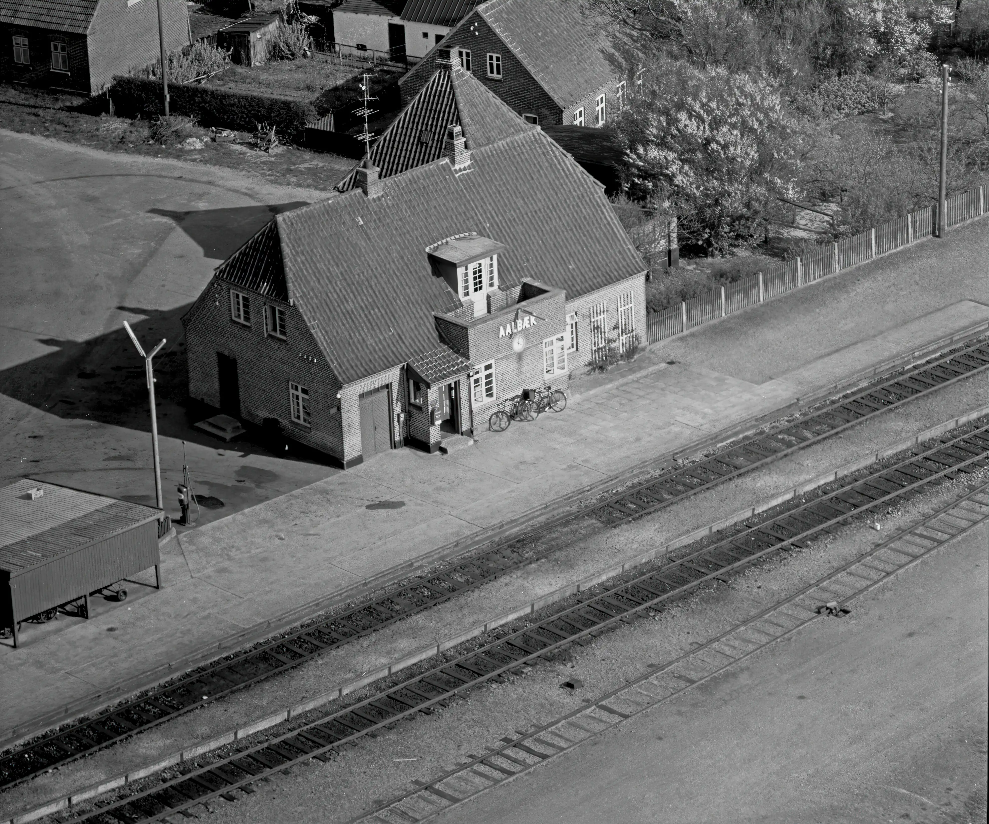 Billede af Ålbæk Station. Billede af Ålbæk Station.