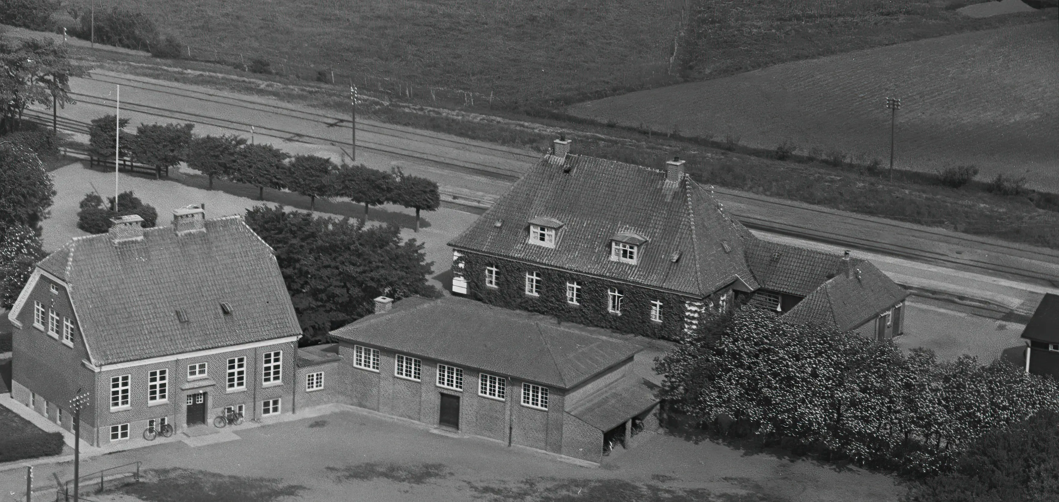 Billede af Østervrå Station. Billede af Østervrå Station.