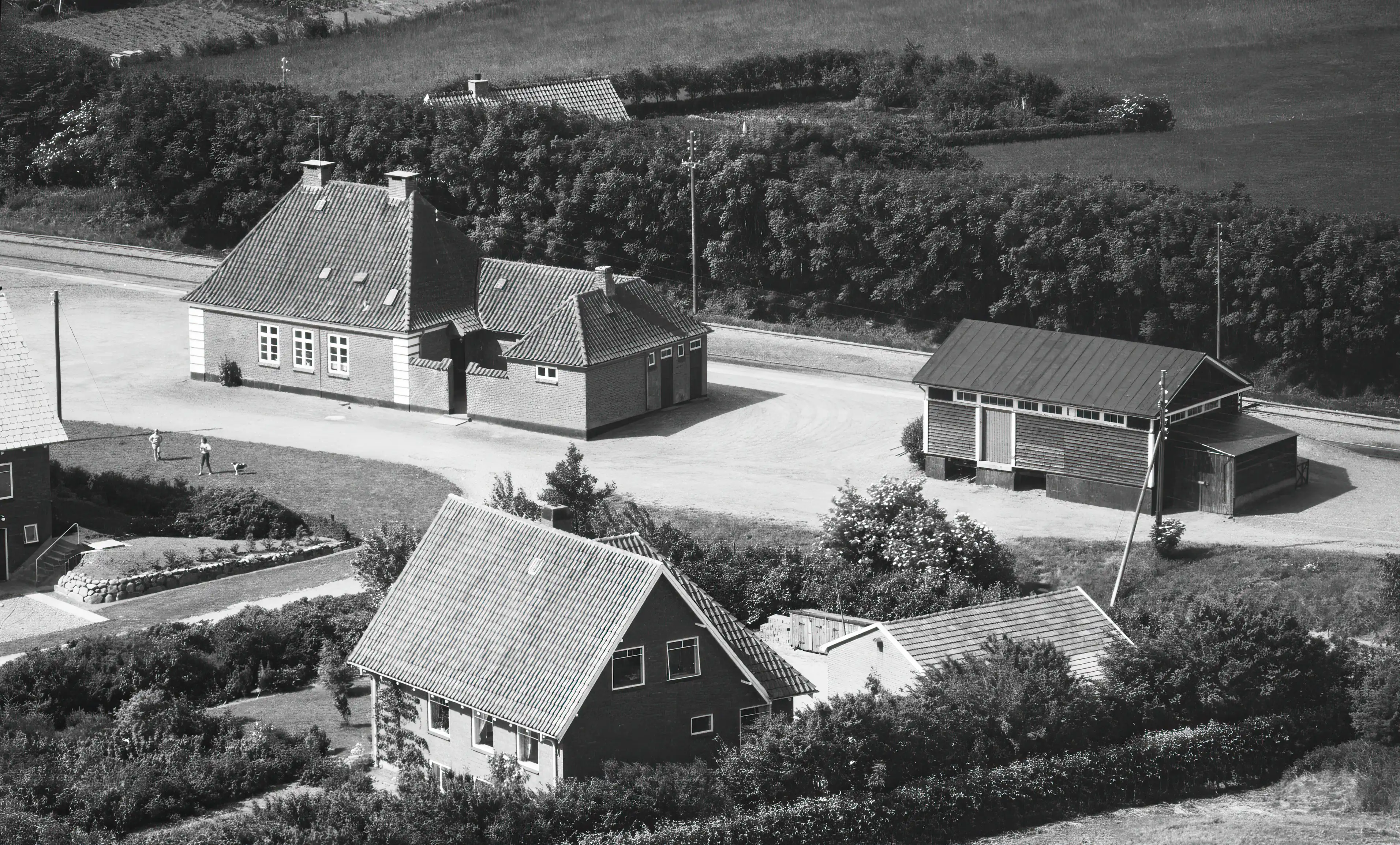 Billede af Hjermitslev Station. Billede af Hjermitslev Station.
