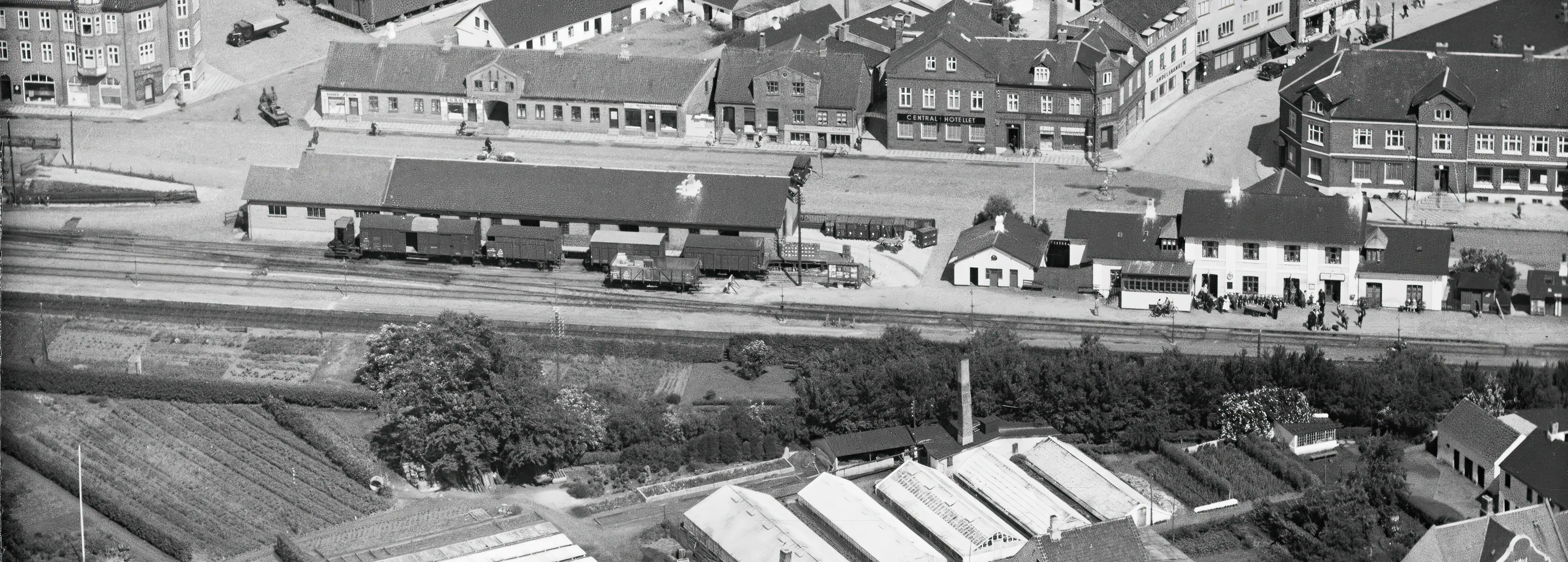Billede af Brønderslev Station. Billede af Brønderslev Station.