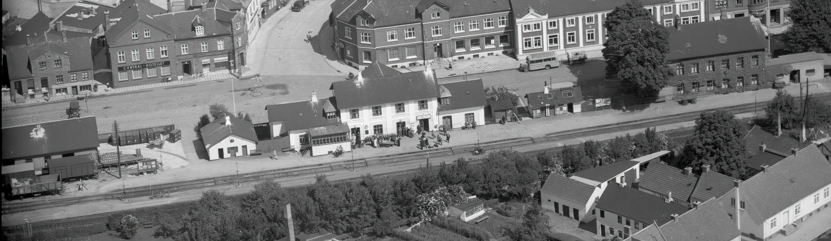 Billede af Brønderslev Station. Billede af Brønderslev Station.