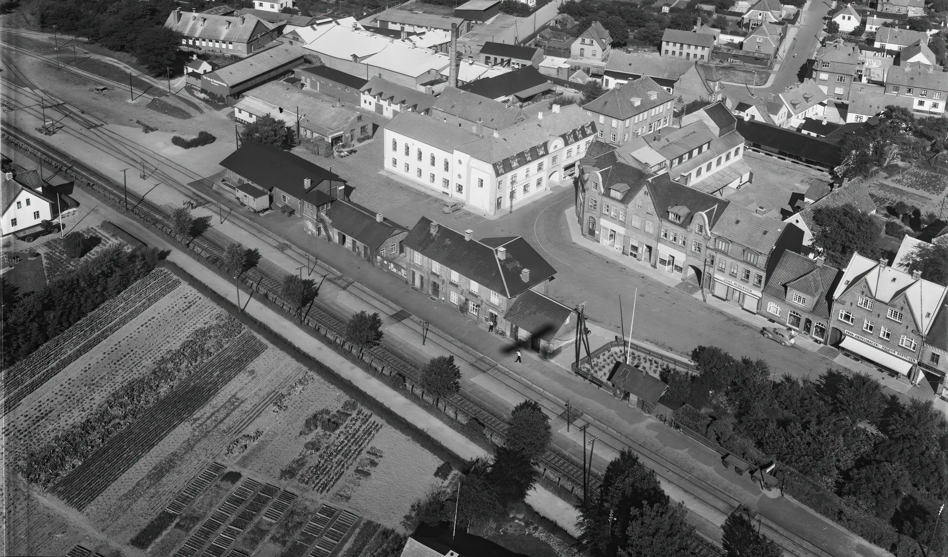Billede af Vrå Station. Billede af Vrå Station.