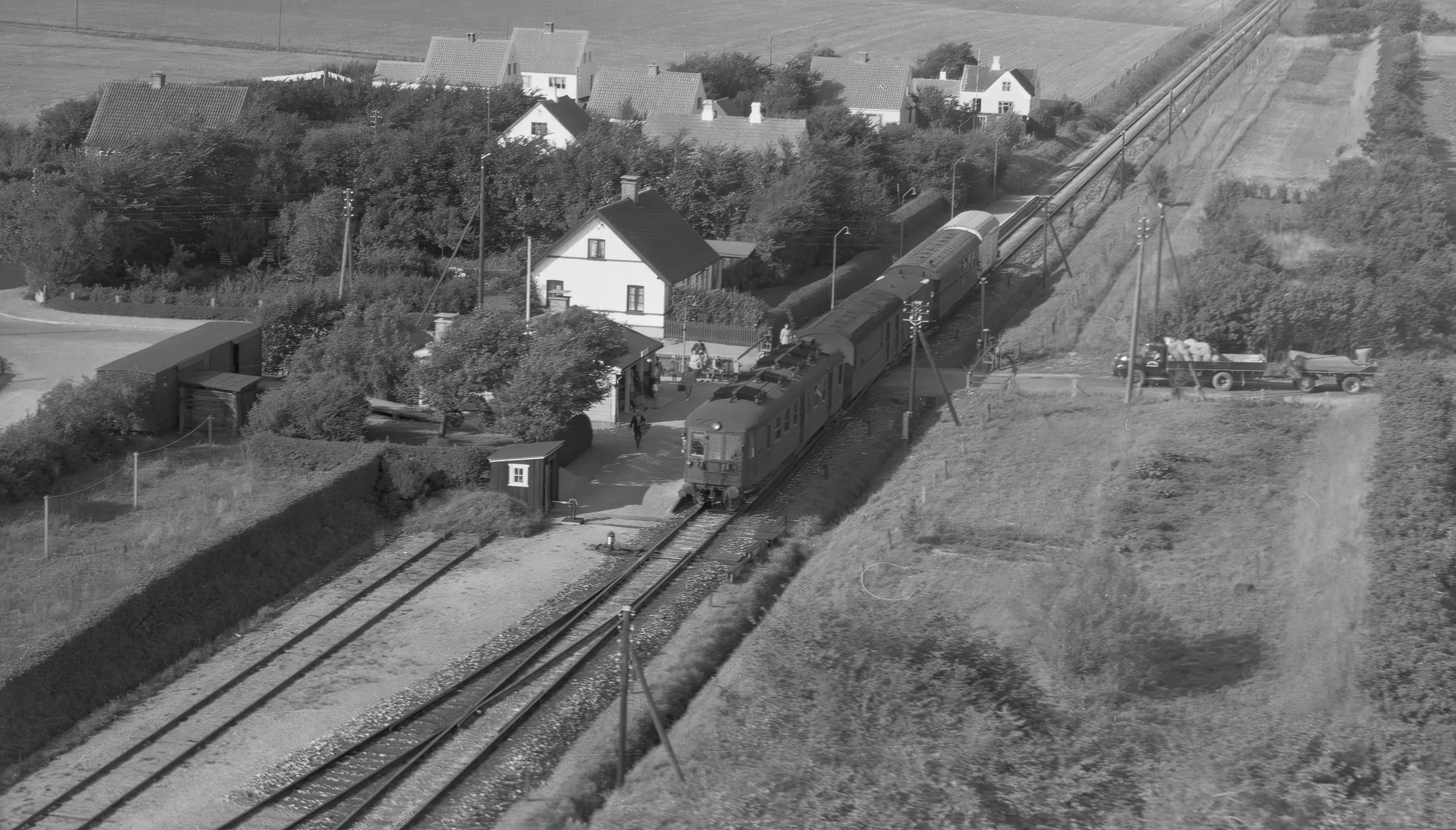 Billede af Hæstrup Station. Billede af Hæstrup Station.