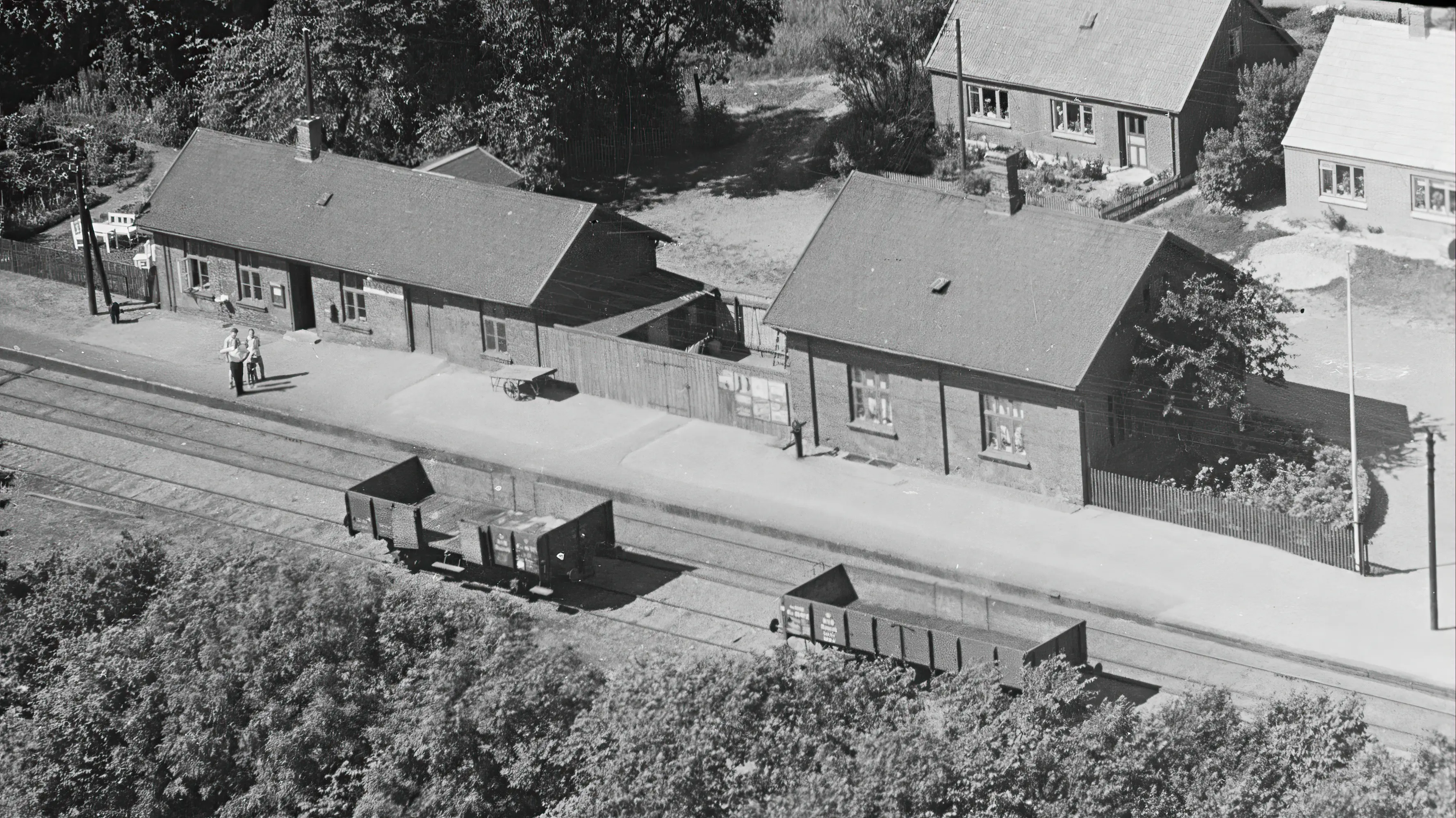 Billede af Lyngs Station. Billede af Lyngs Station.
