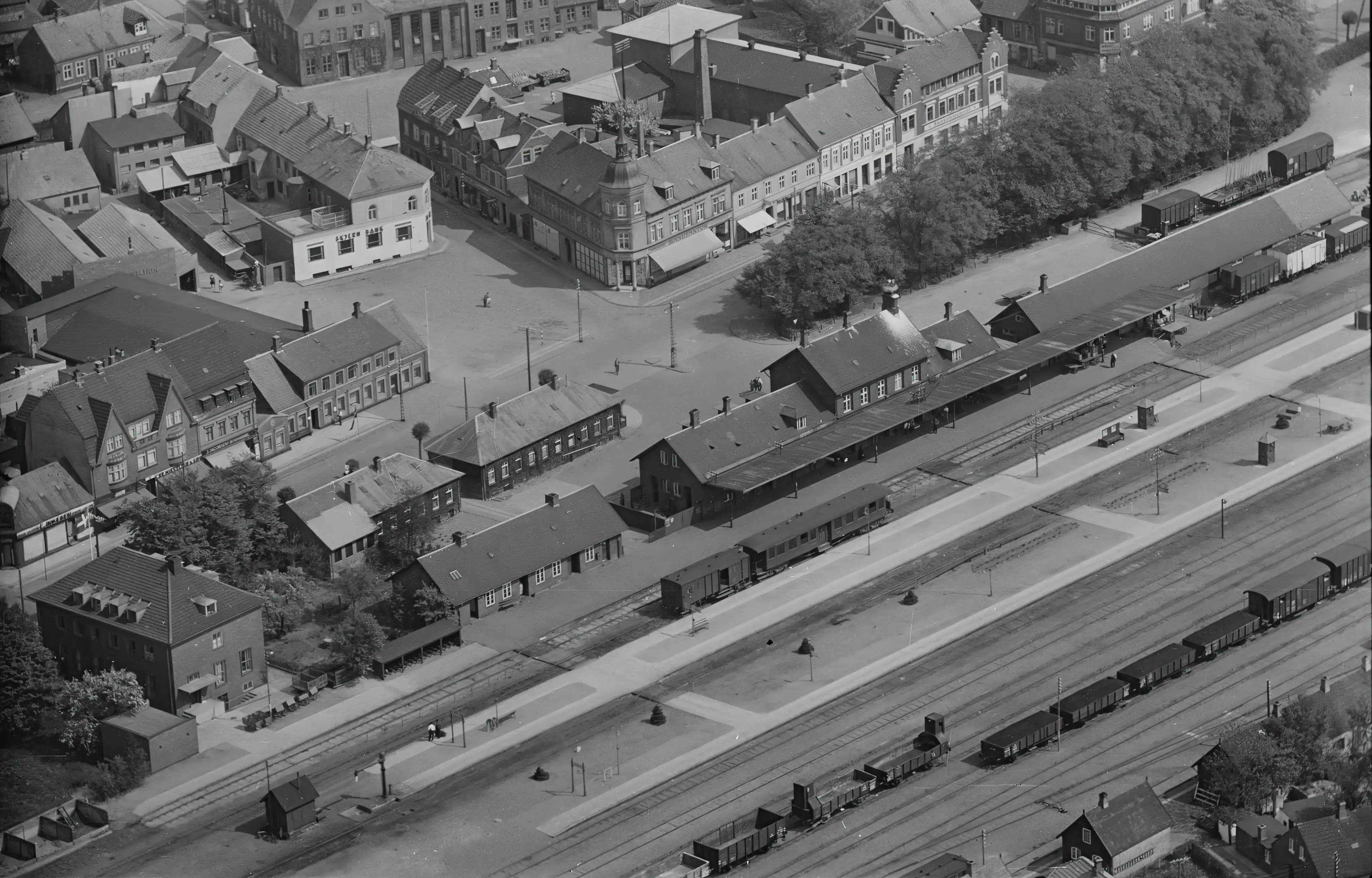 Billede af Skjern Station. Billede af Skjern Station.