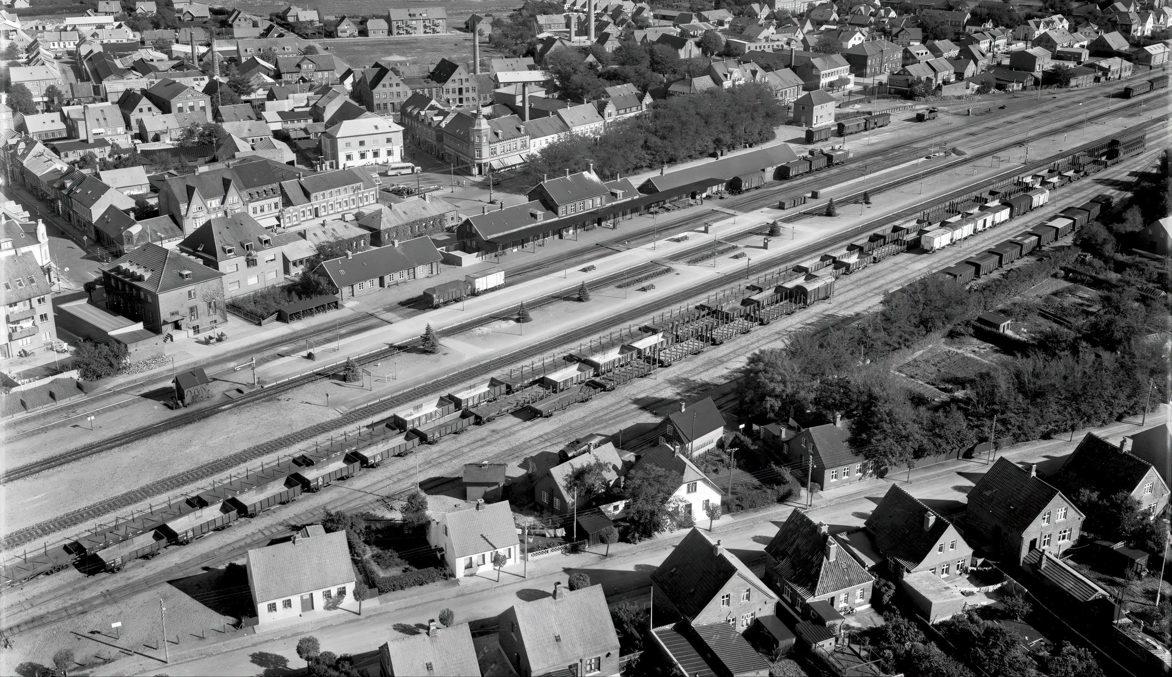 Billede af Skjern Station. Billede af Skjern Station.